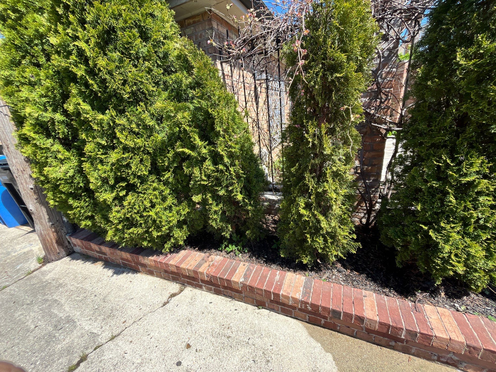 Brick repair, CSS, and stone cleaning by Northern Power Washing LLC.