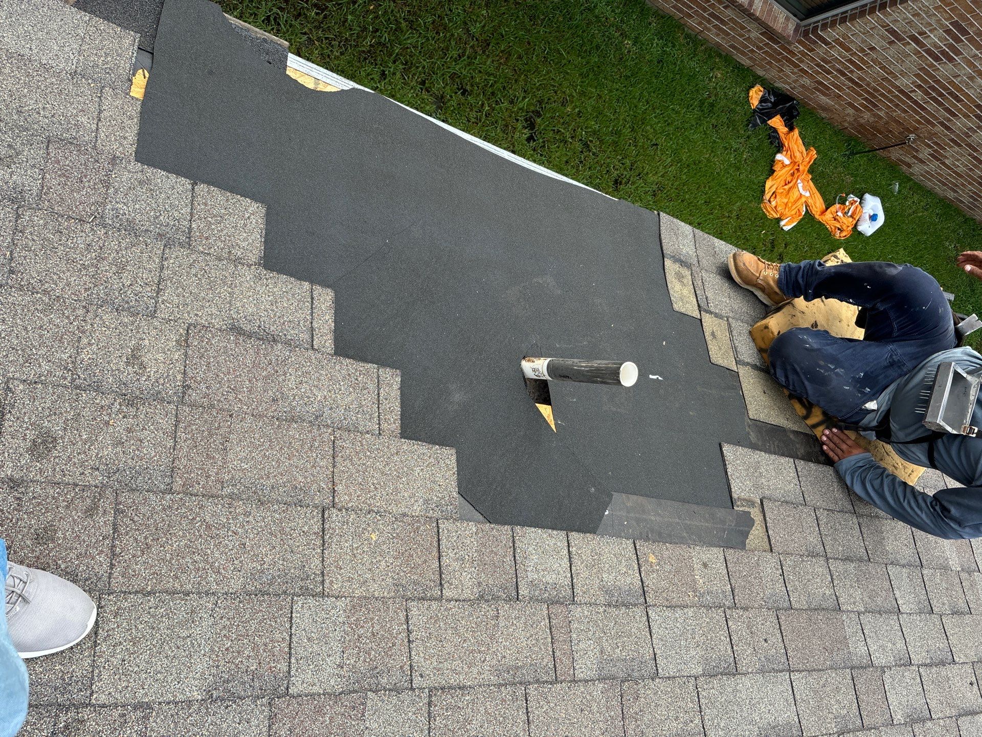 Residential Roofing Repair using Owen's Corning Duration (Lifetime) Shingles by Roof Repair Services LLC