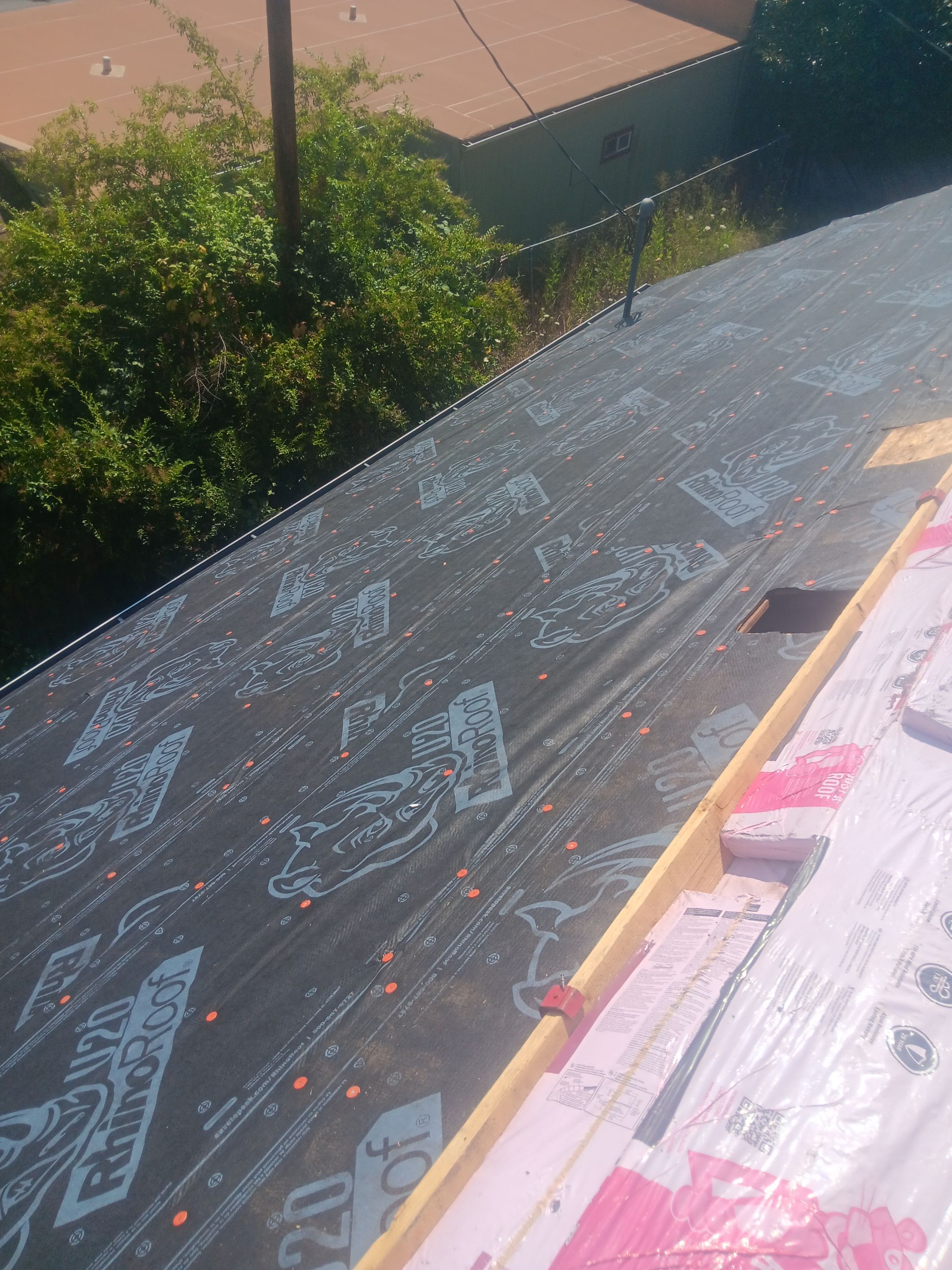 Residential Reroof using Owens Corning Duration Shingles in the color Estate Gray. by BEST Roofing & Waterproofing