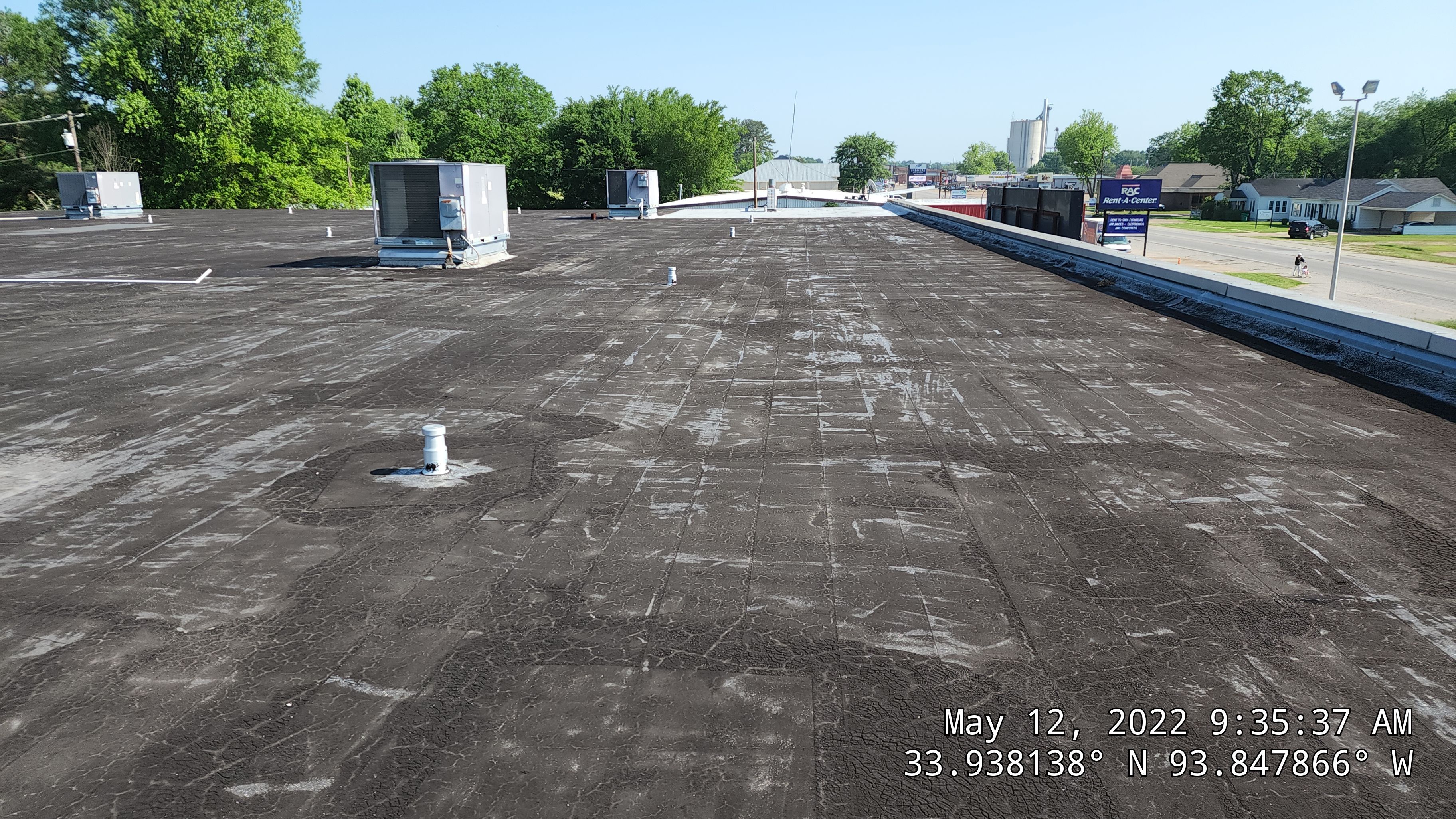 Commercial Roofing Installation using 50 mil PVC by Hostetler Roofing