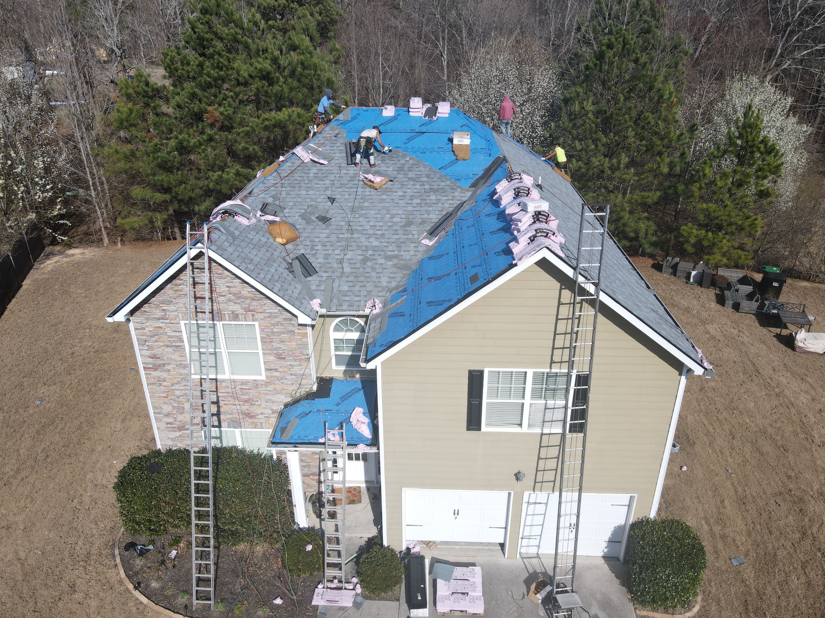 Duration TruDef Quarry Gray Residential Roofing Installation by Inspector Roofing and Restoration