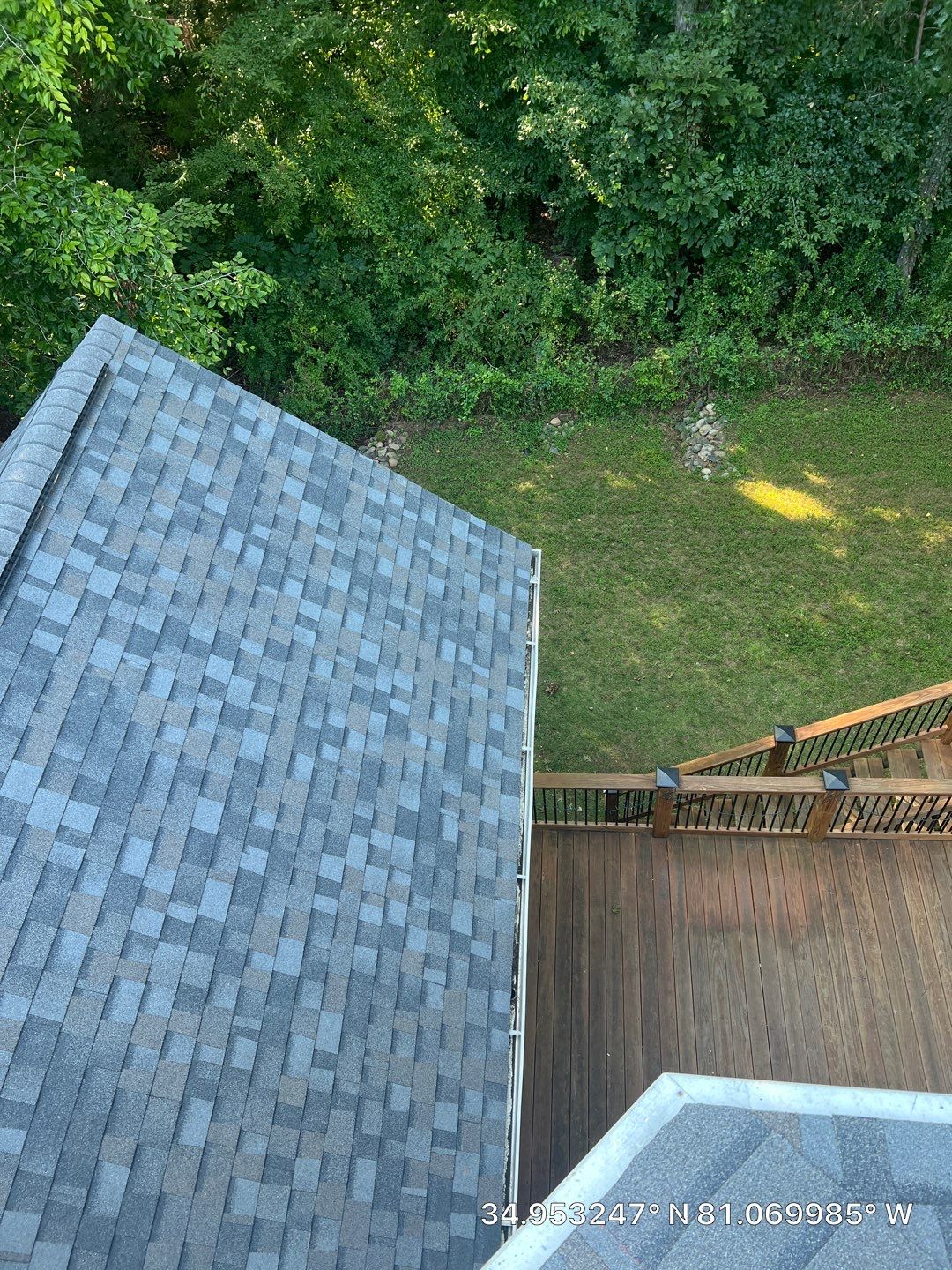 Residential Roofing Replacement with Owens Corning Duration Shingles on a Brick Home in Rock Hill, SC by Merritt Roofing LLC