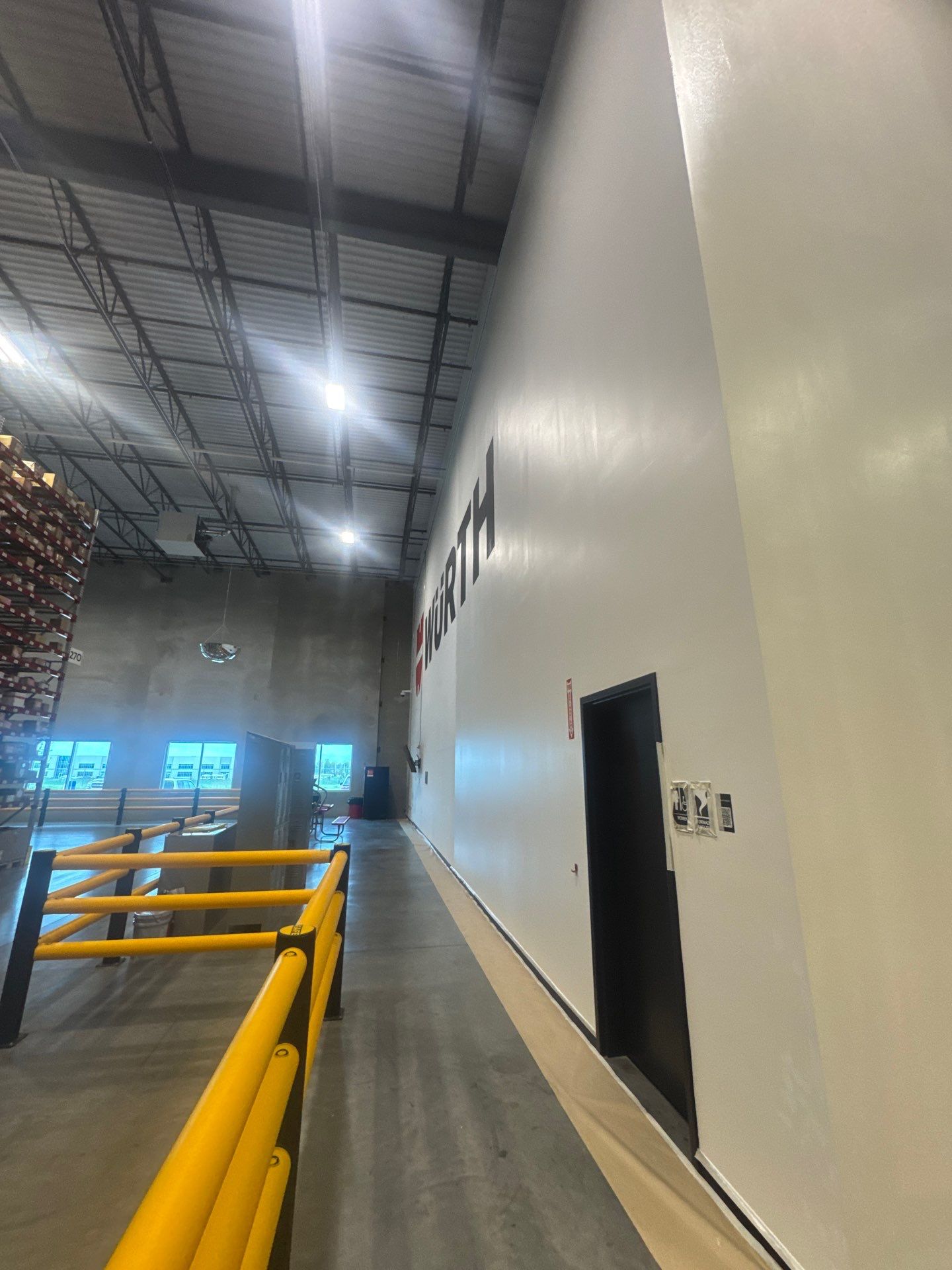 Commercial Interior Repaint Office & Warehouse by Midwest Paint LLC