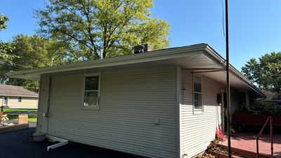 Turtle Shell gutter protection installation in Morris, IL 60450, photograph 37