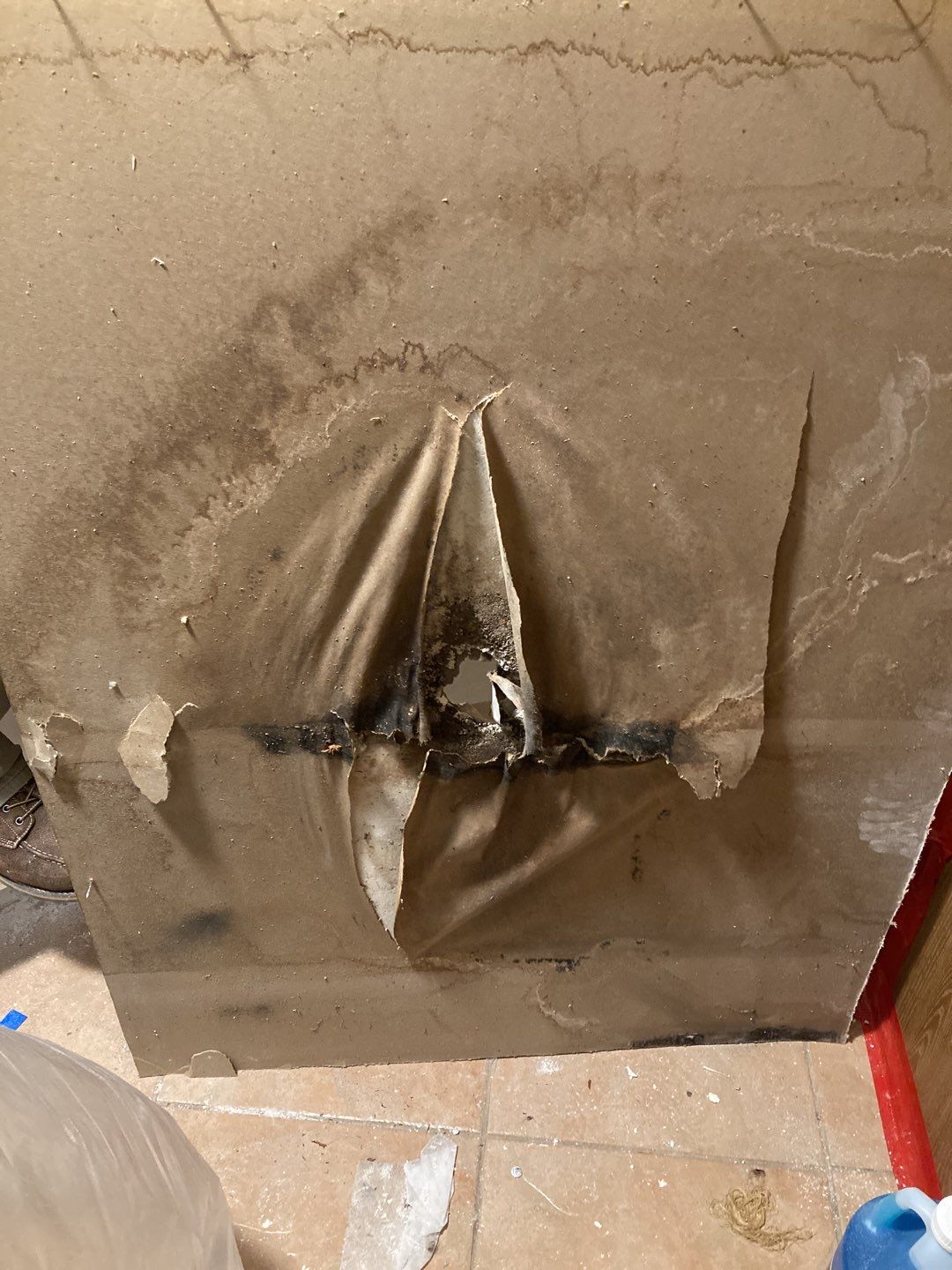 Mold Remediation using Containment by Accountable Home Services