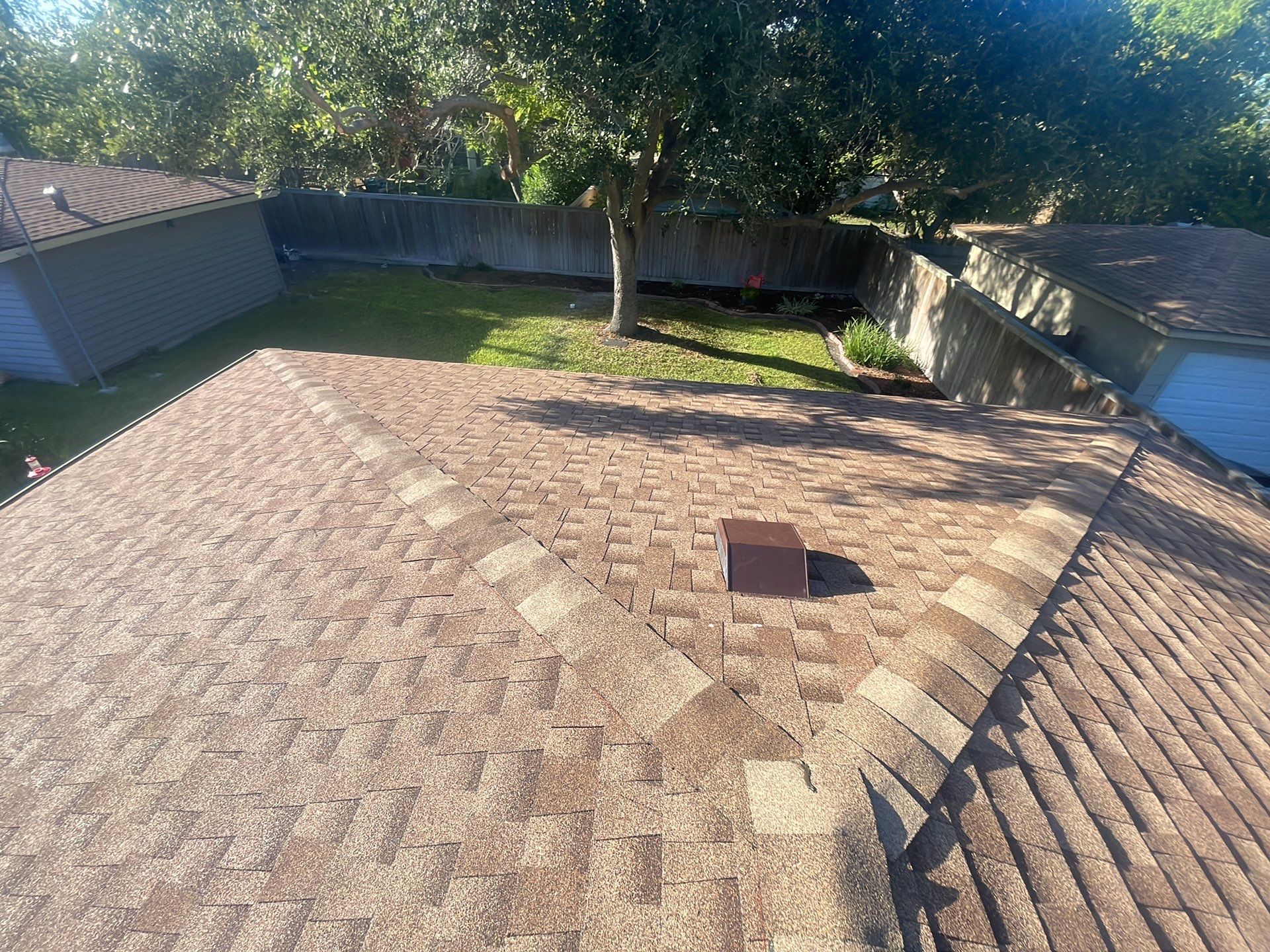 Residential Roofing Installation using GAF HDZ Shakewood by Lighthouse Roofing