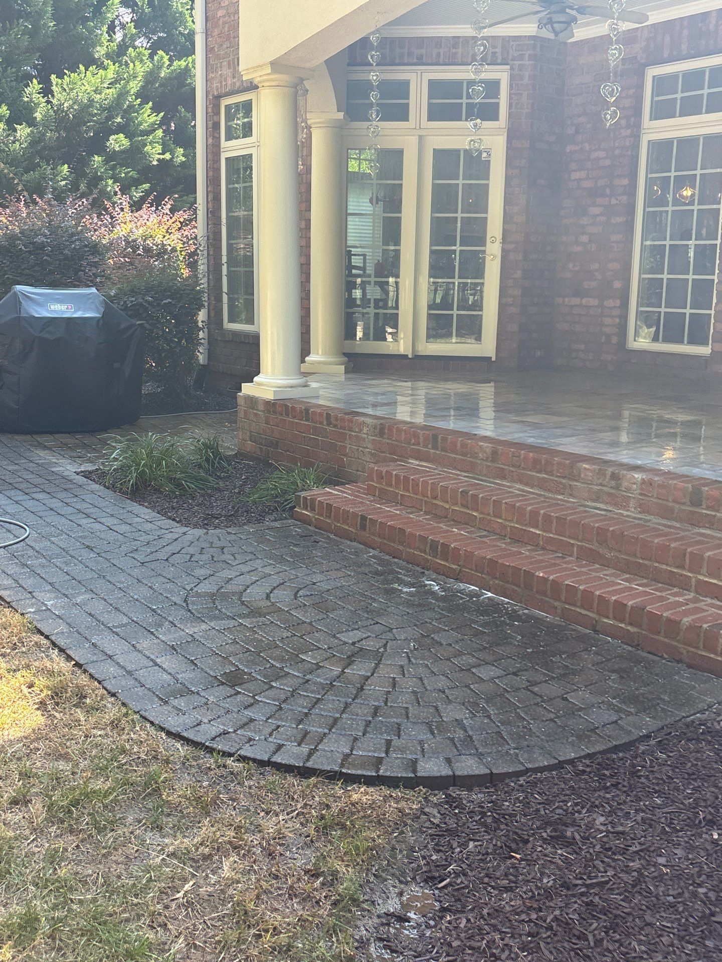 Pavers using Concrete Sealant by DuraSeal