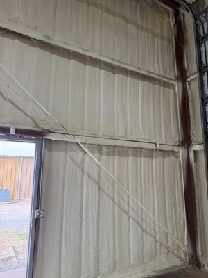 Closed cell on metal building