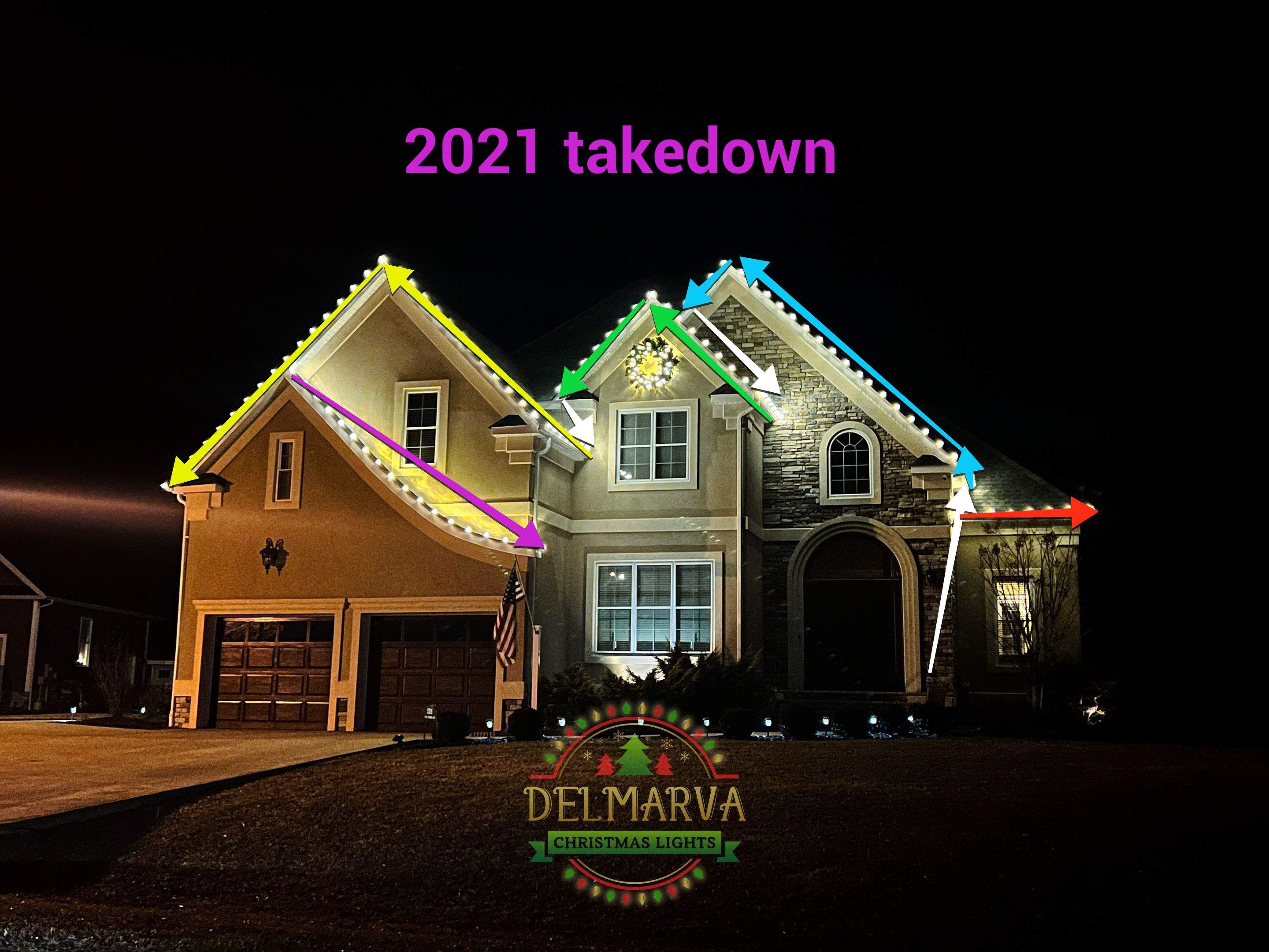 Christmas Lights by Clean Power Wash LLC