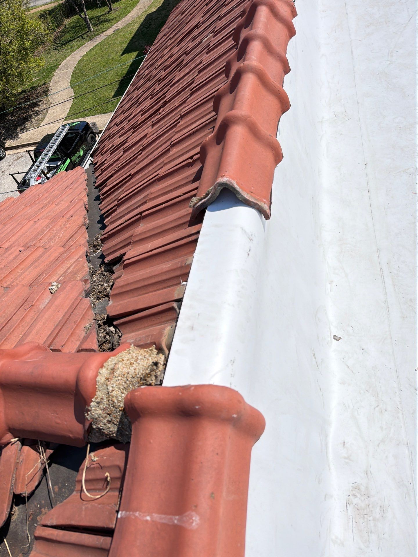 TPO Roof Repair/Replacement with Gutter Install in St. Louis, MO by Acute Roofing And Exteriors 