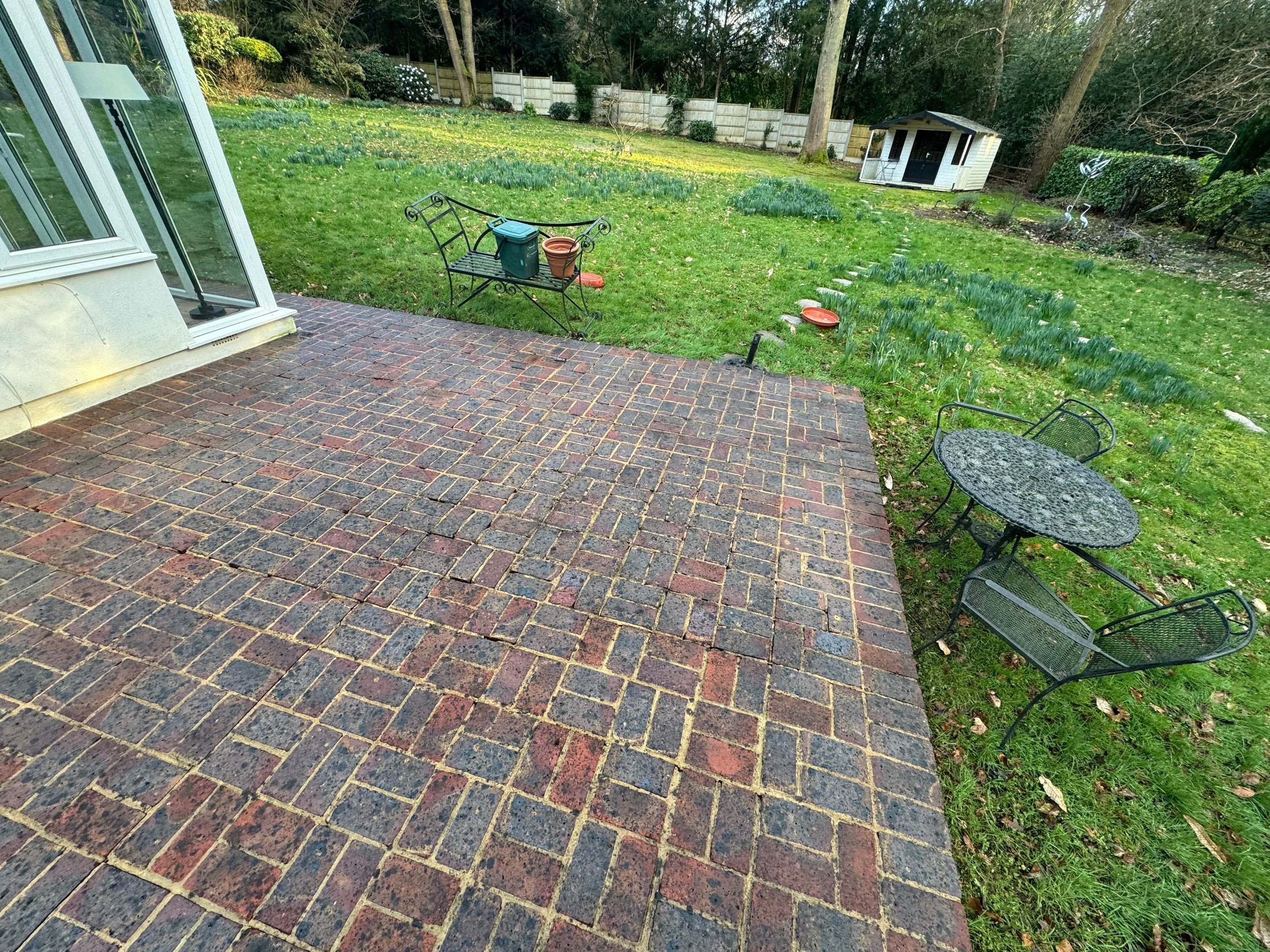 Roof and Patio Cleaning using Honda 15lpm Low Pressure Washing Machine by Ges Exterior Cleaning ltd
