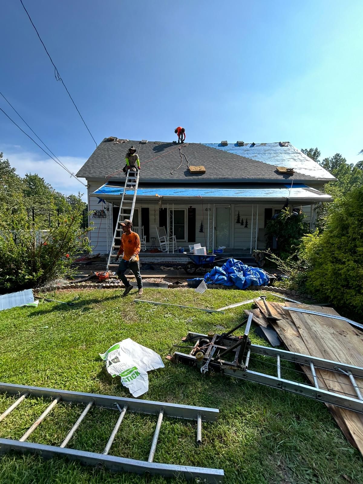 Cherryville NC Roof and Siding Job  by Here4You Restoration 