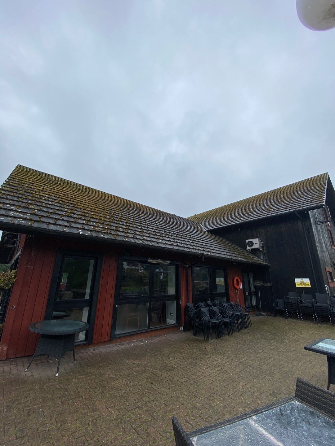 Roof And Render Clean using Honda 15lpm Low Pressure Washing Machine by Ges Exterior Cleaning ltd