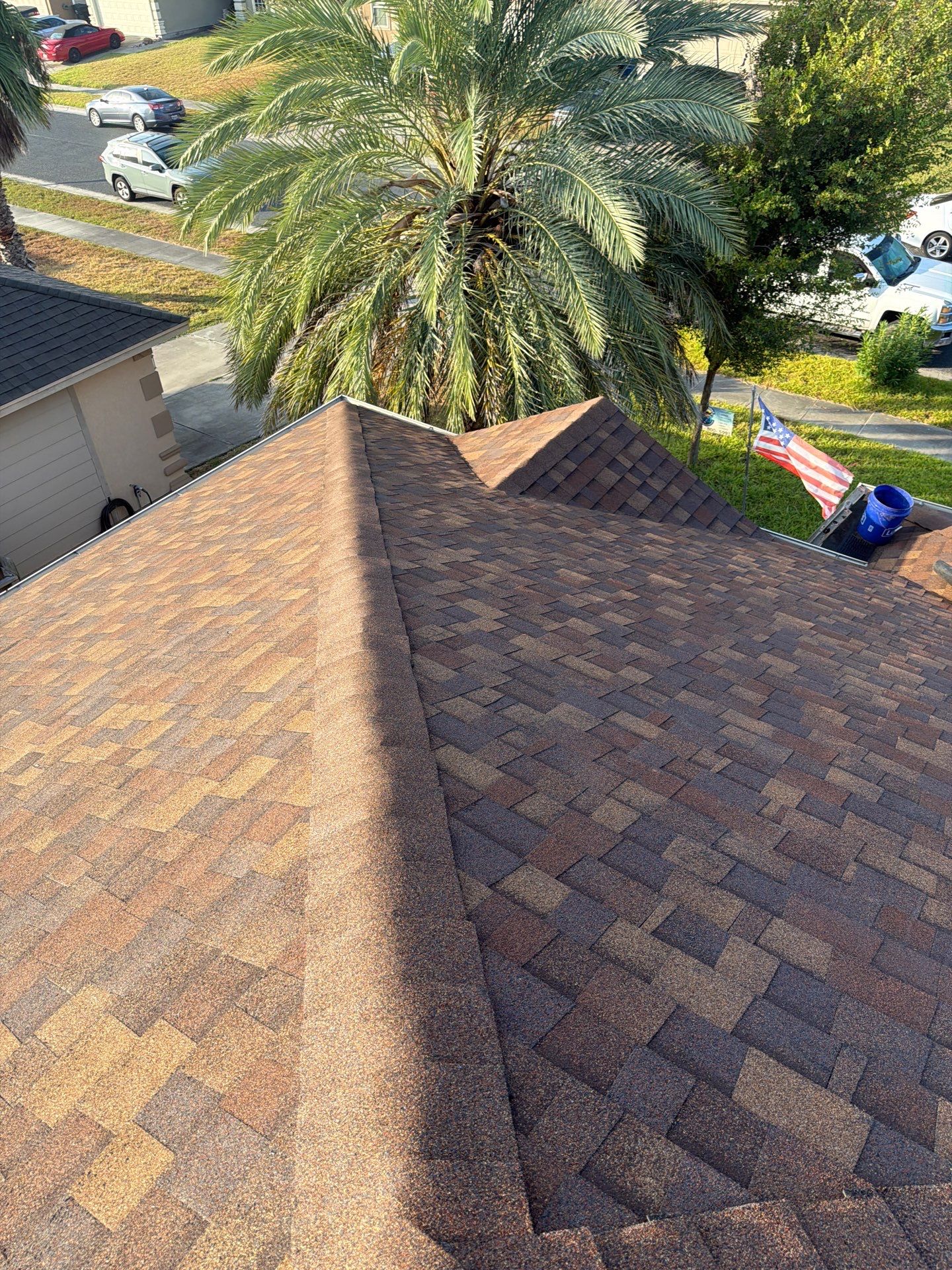 New Roof with better Ventilation  by Bayfront Roofing and Construction