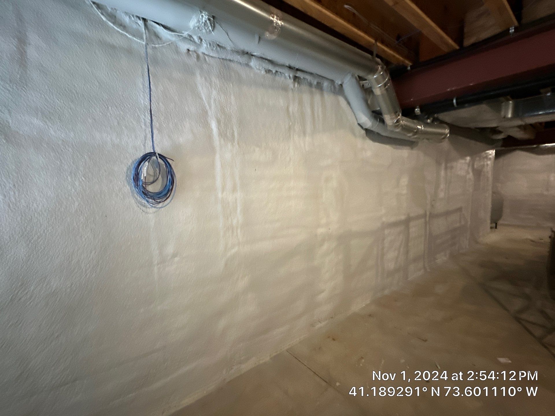 Attic Insulation using open cell spray foam by NYS Foam & Energy