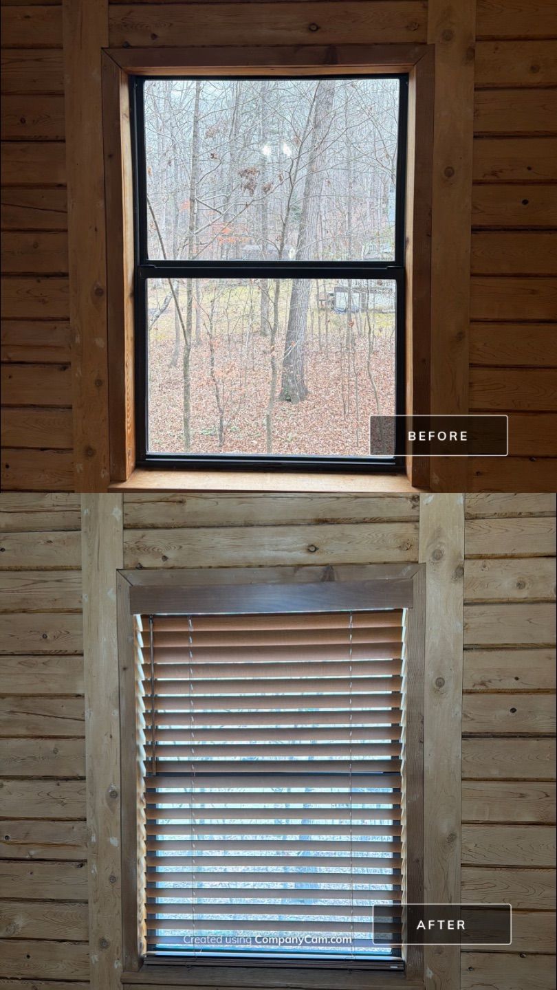 Project in Alexandria by Grizzly Window Treatments