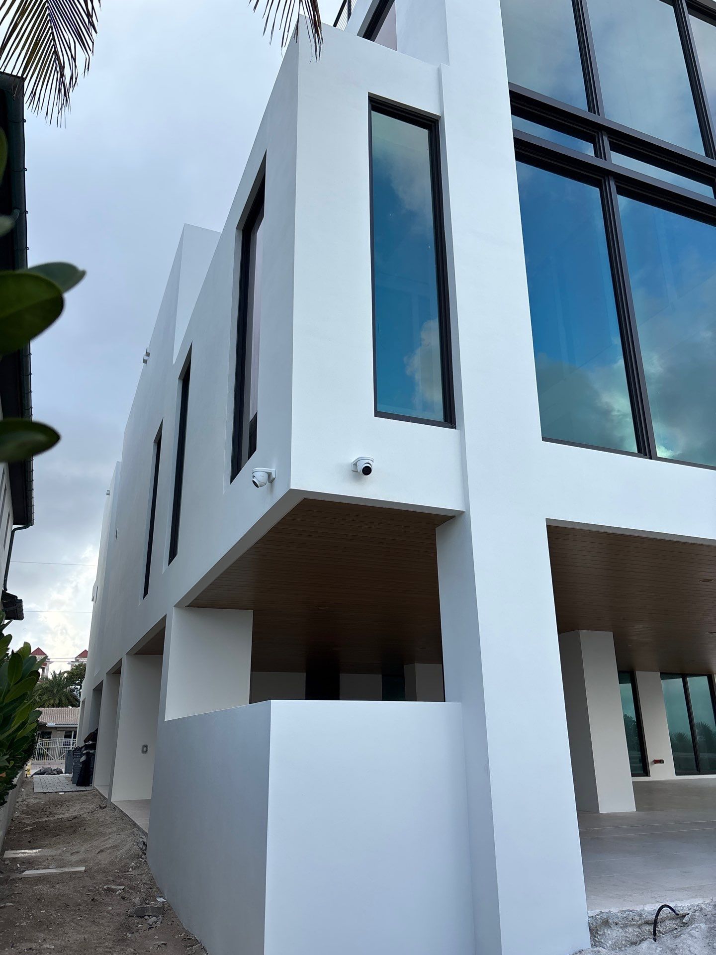 Oceanfront New Home Painting by John “The Greek” Painting