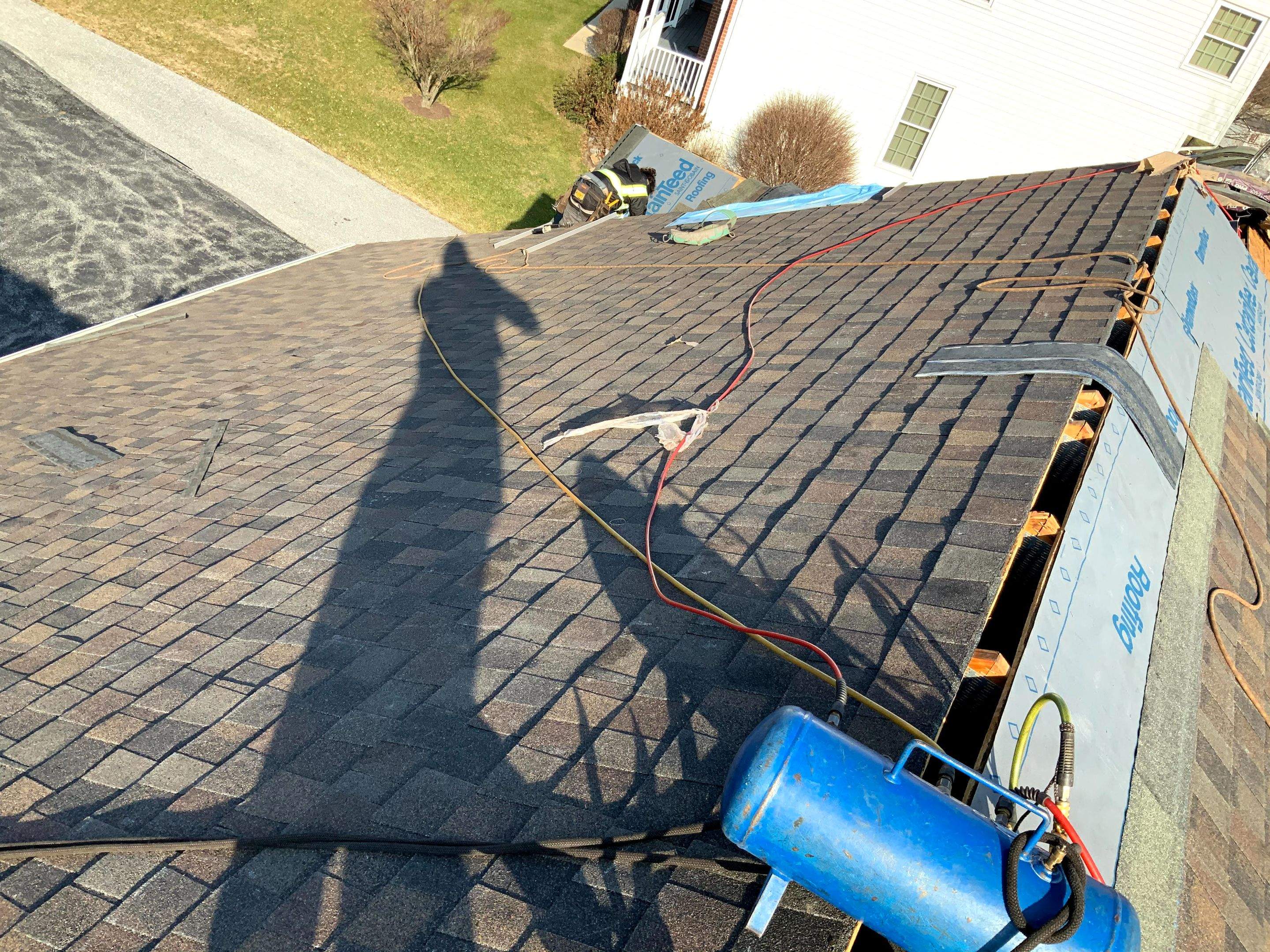 Residential Roofing Installation using CertainTeed Shingles by Alpha Design Services