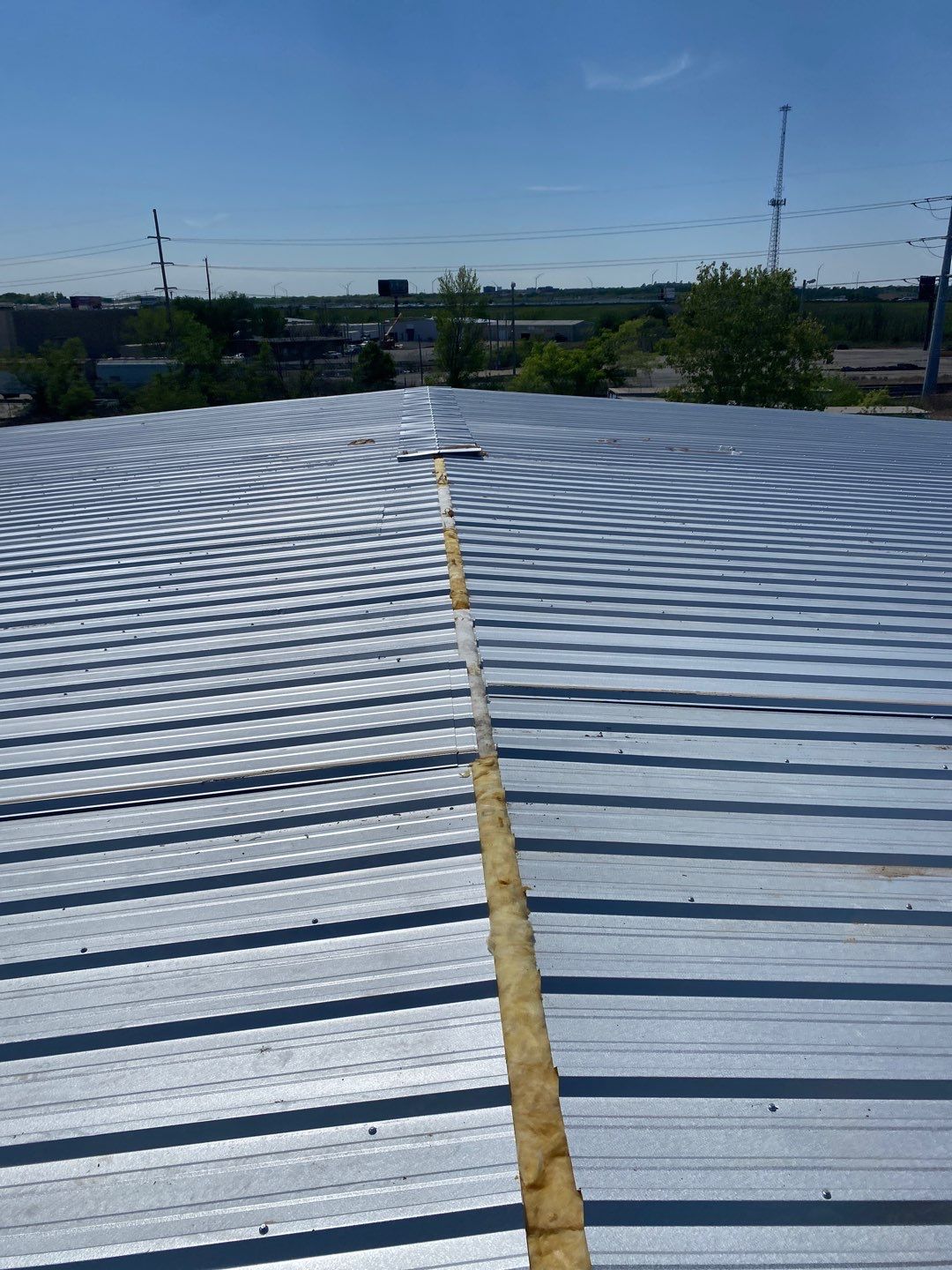 Metal Roof Project in Tulsa by Decor Roofing & Restoration