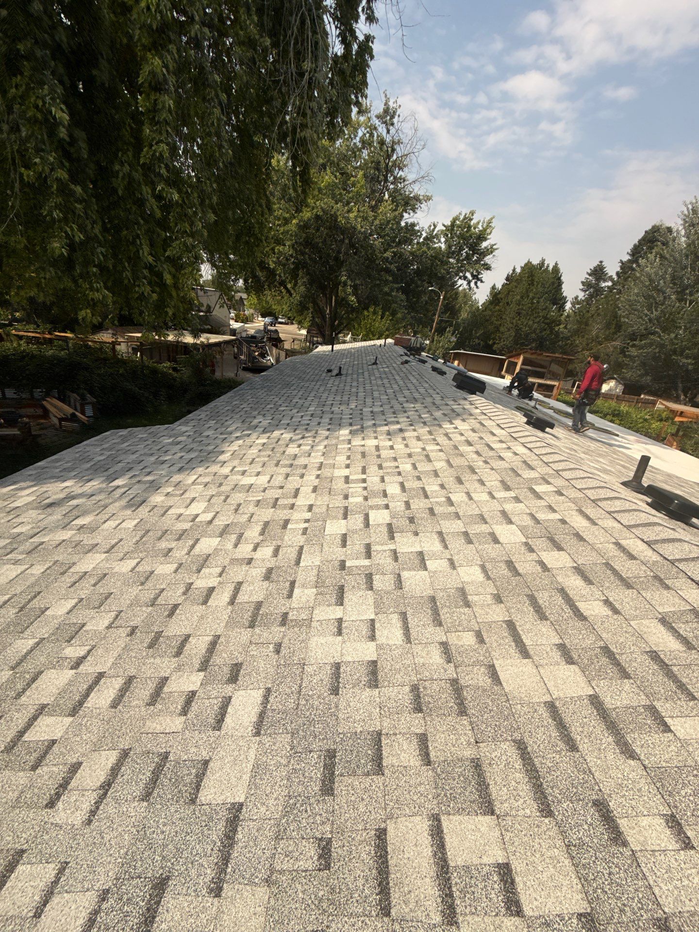 Boise Residential Roof Replacement Featuring Grey Architectural Shingles by Olive Roofing