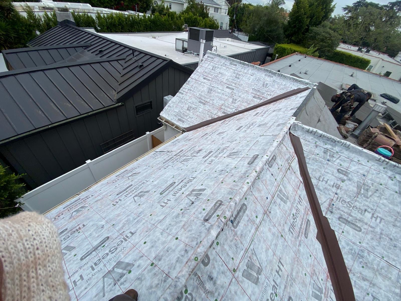 Tile Reset & Silicone Coating using American Standard Coatings Silicone-S by Hull Brothers Roofing