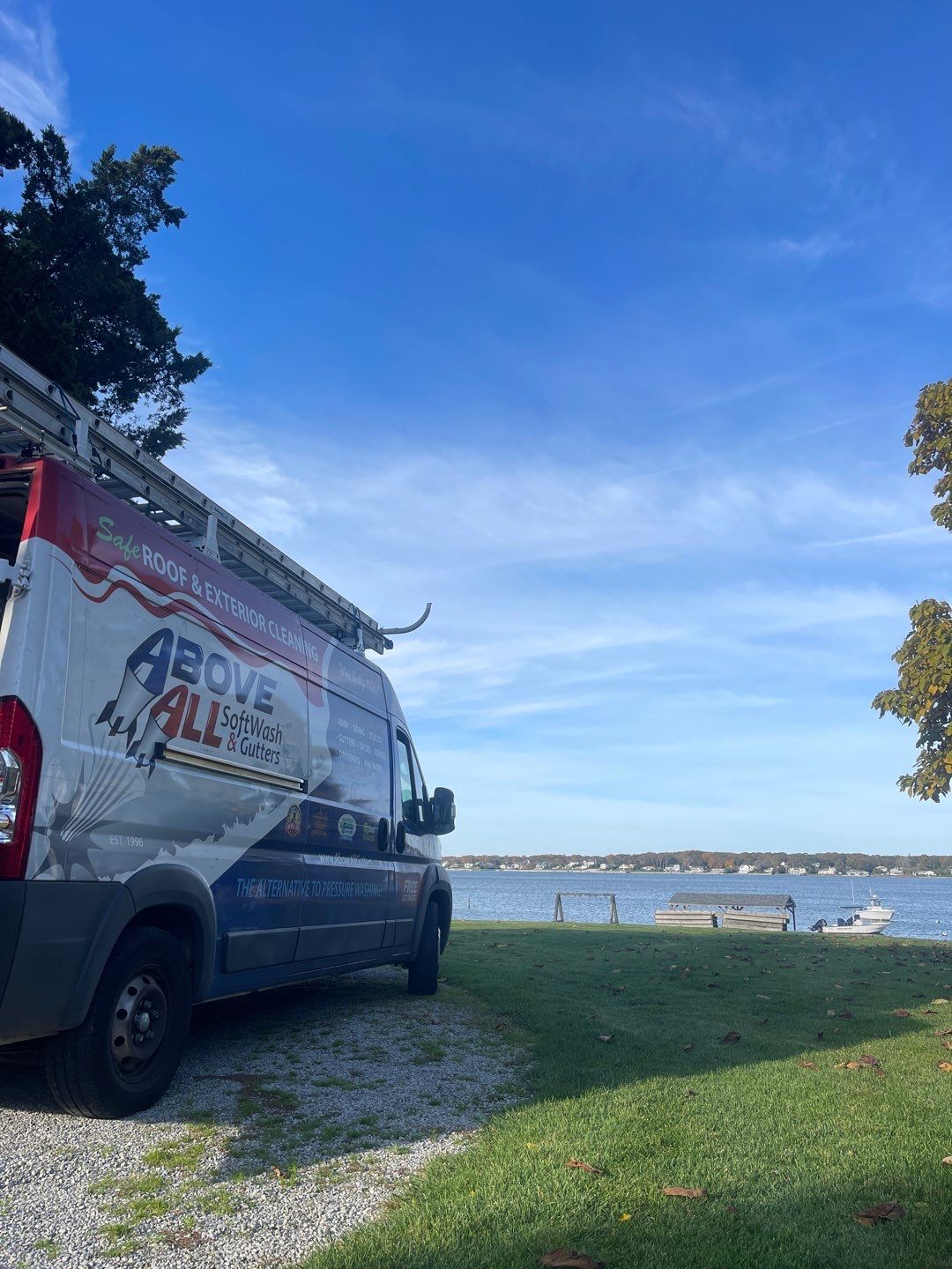 Gutter cleaning Hampton Bays by Above All Gutters 