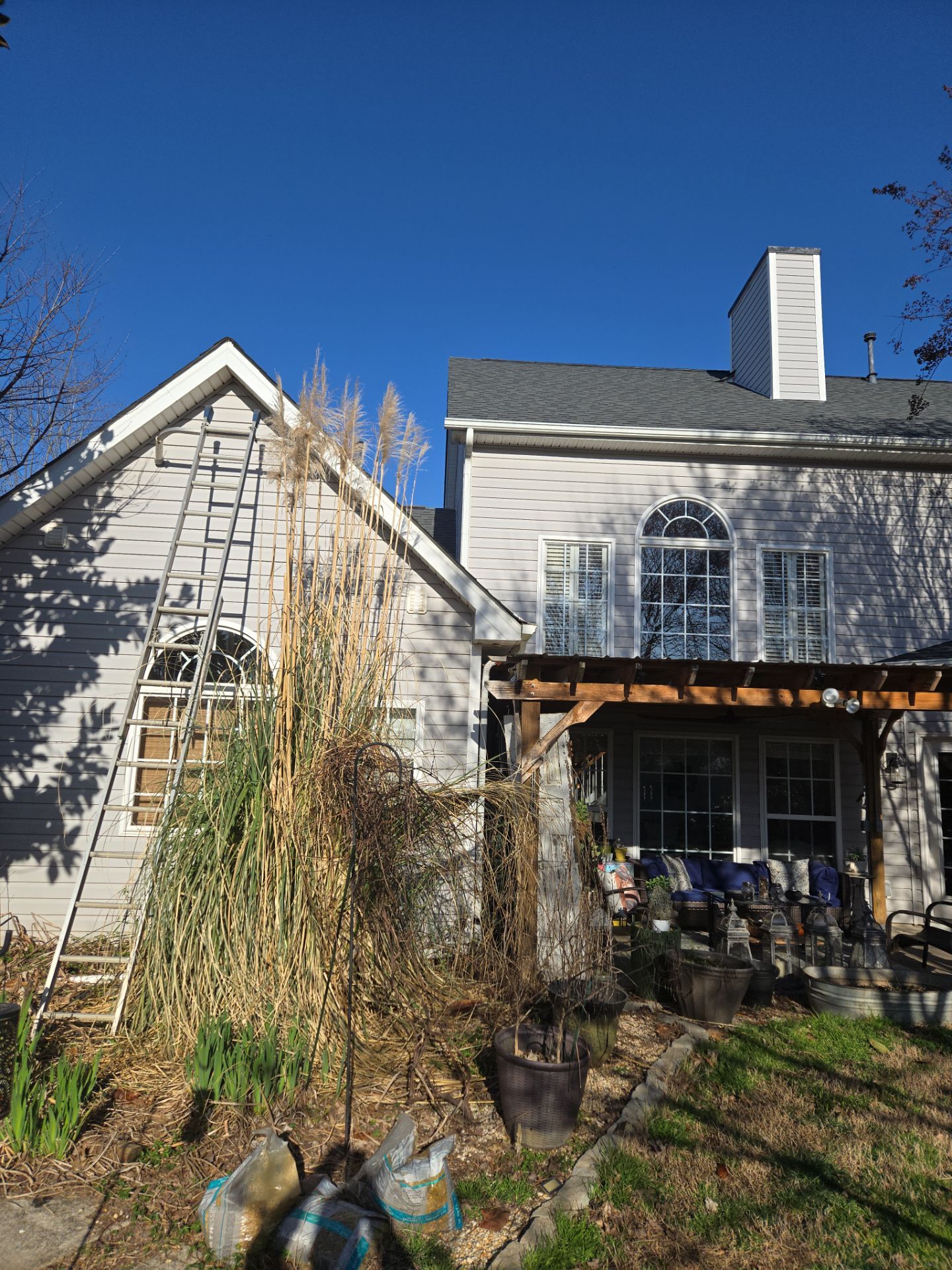 House Wash using cleaner by Power Wash Masters LLC