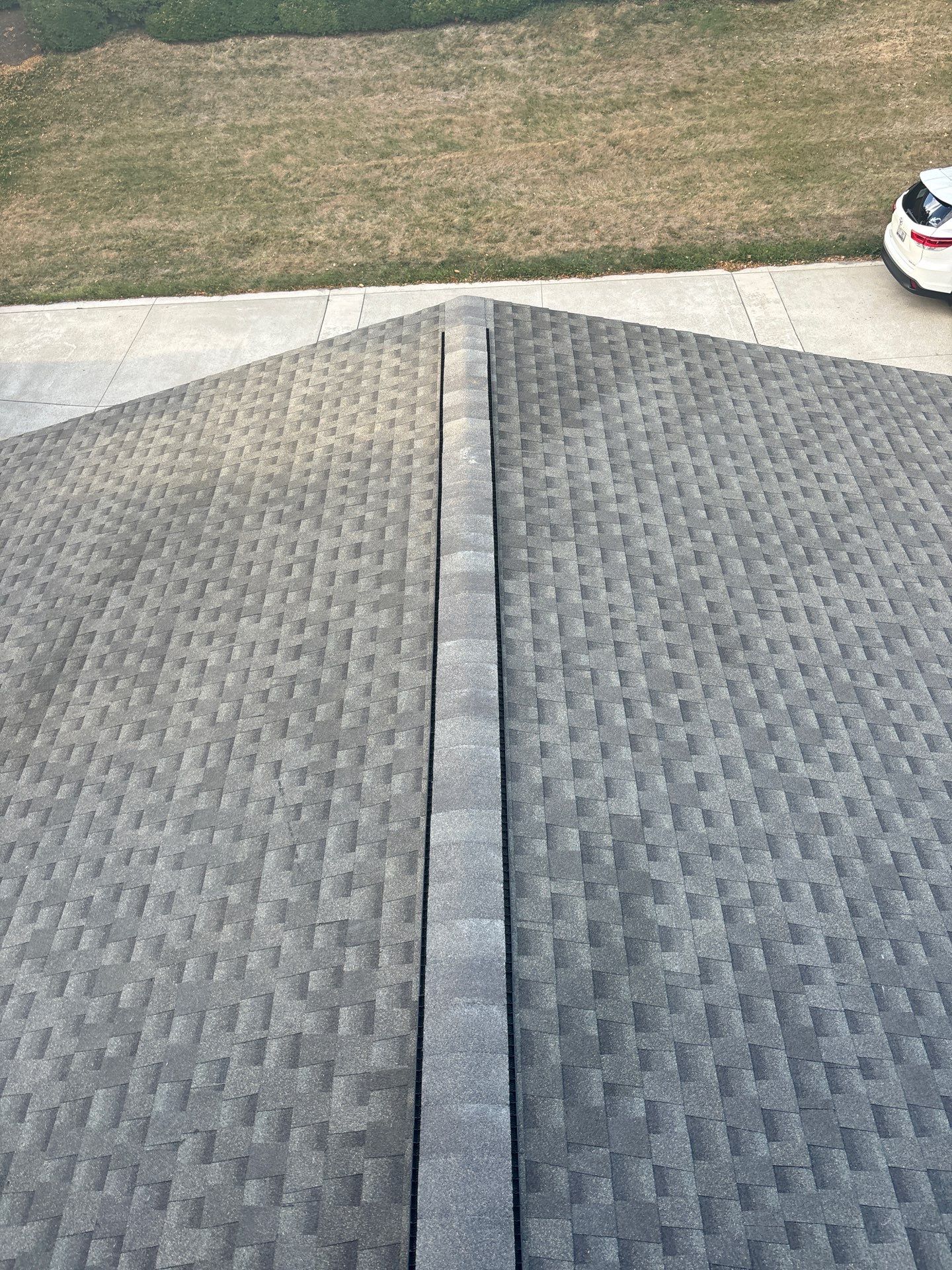 Residential Roofing Installation using Timberline HDZ Shingles - Weathered Wood by RoofX 