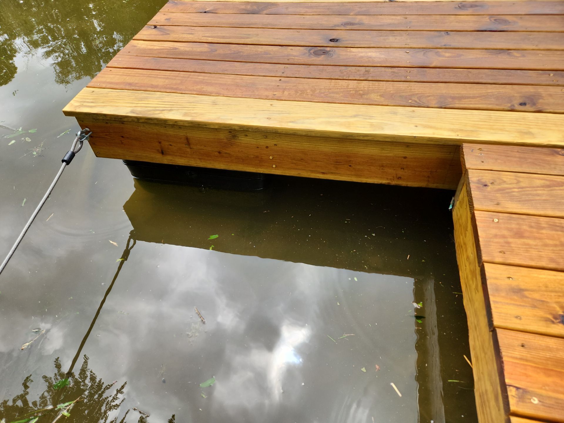 Dock using Wood Sealant by DuraSeal