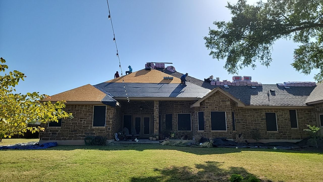 Residential Roof Replacement using OC by Action Exteriors Austin
