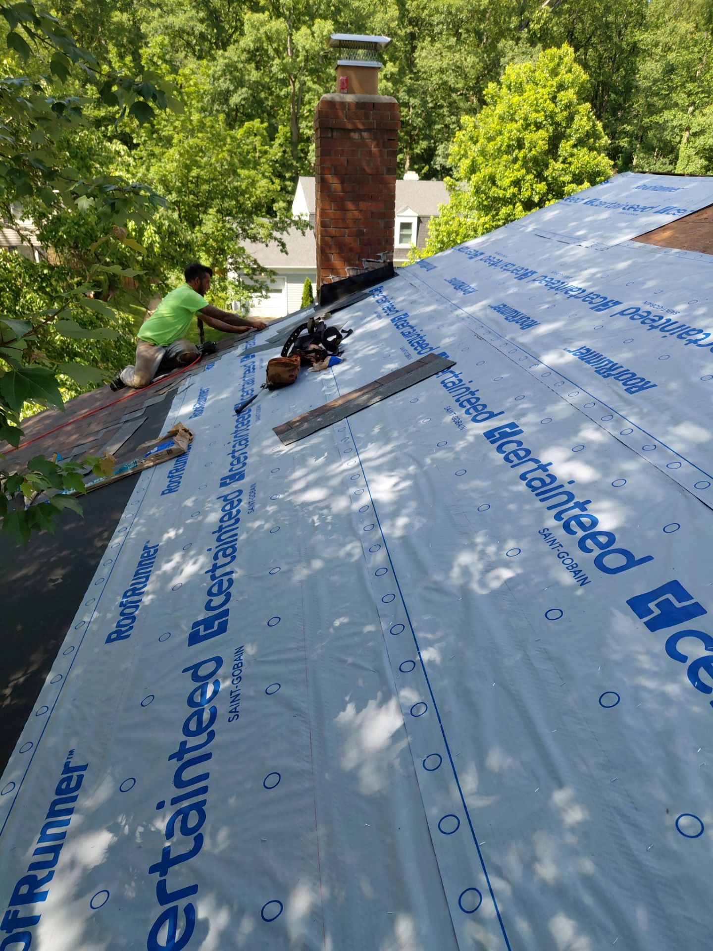 West Springfield: Residential Roof Replacement with CertainTeed Landmark in Heather Blend by RM Banning, Inc.