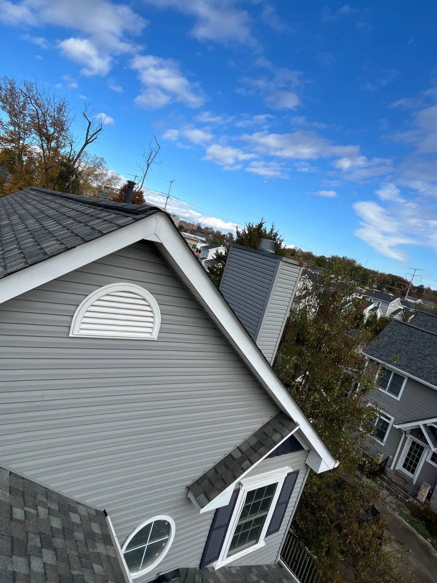 Falls Church: Residential Roof Replacement with CertainTeed Landmark Pro in Max Def Colonial Slate by RM Banning, Inc.