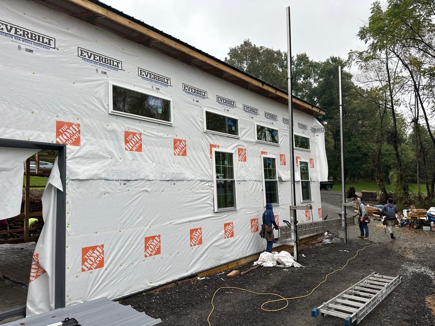 Large Garage Build by Bec Construction Llc