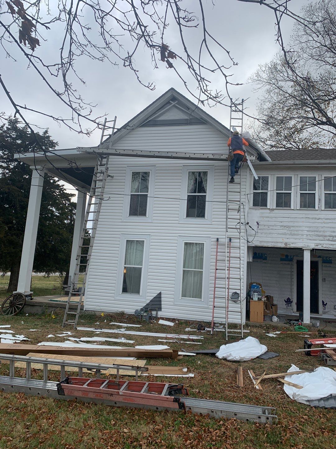 Siding Installation using Market Square by EEC  Windows, Siding & Roofing 