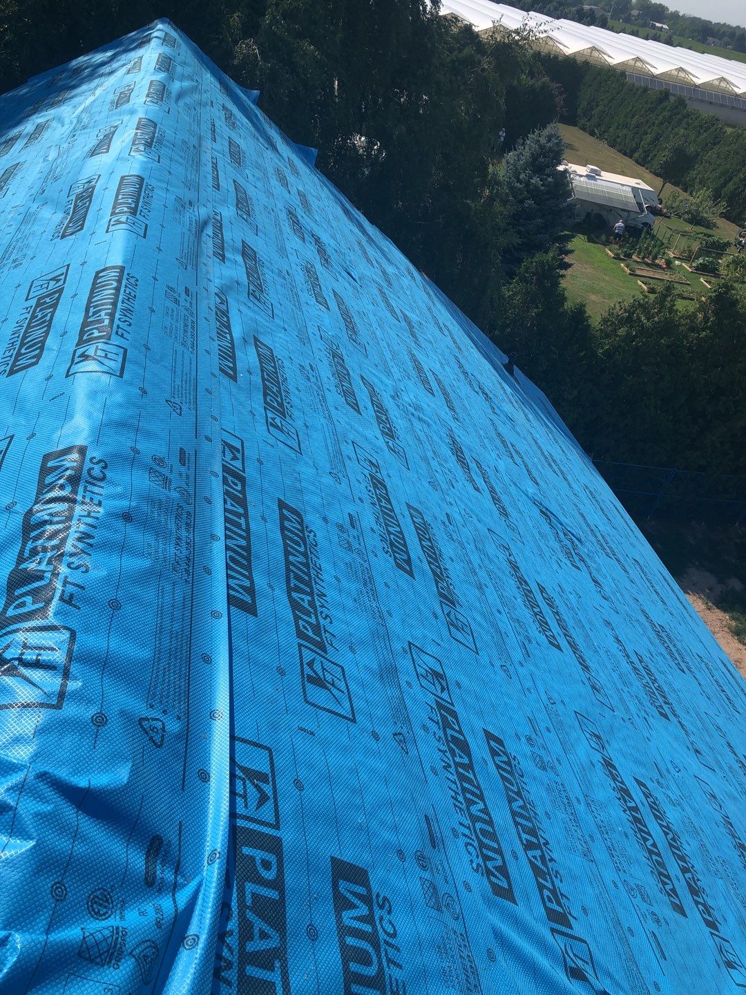 New Home Construction using 16" Standing Seam Panels by Jay Carter Roofing & Sheet Metal