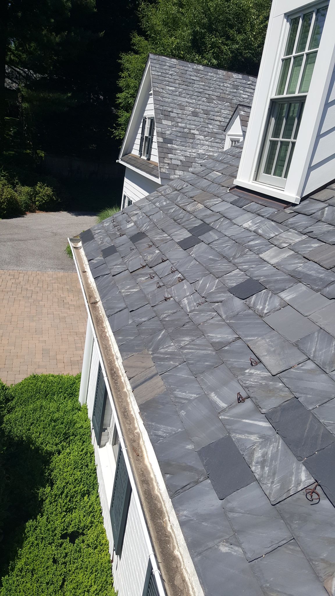 Slate repair in Guilford by Roof Right Inc