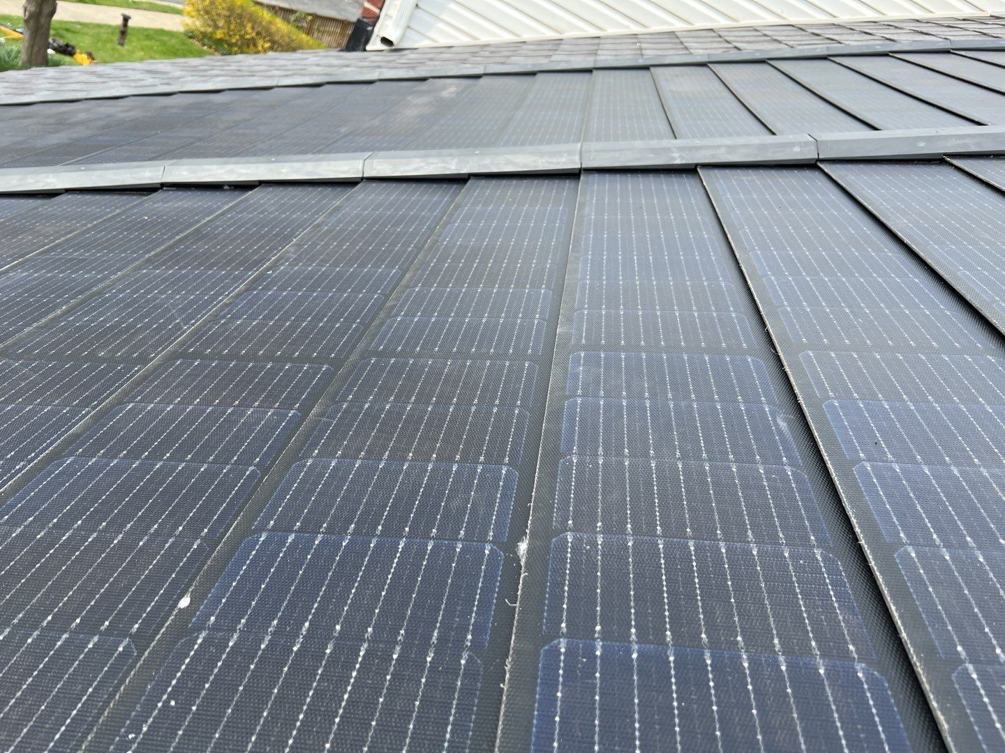 Solar Roof Replacement using GAF Timberline Solar Shingles by American Home Contractors