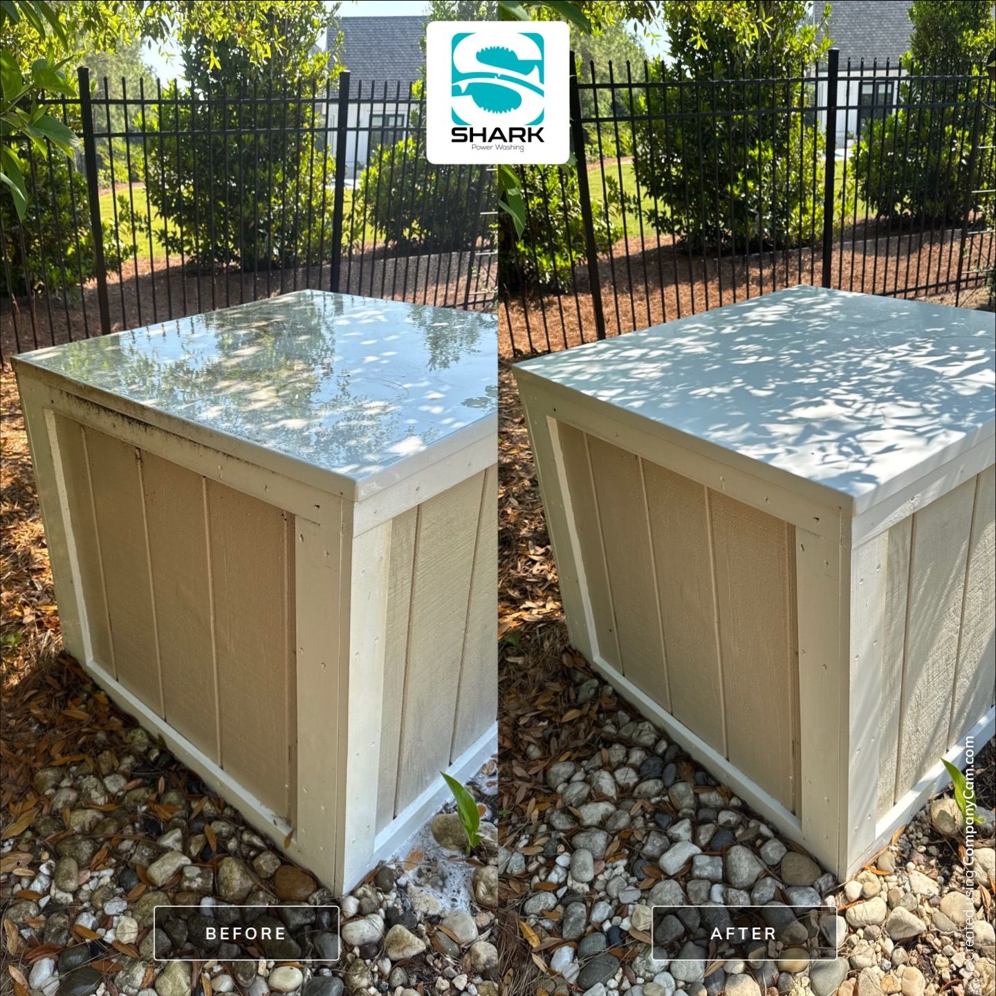 Pressure Washing in Landfall by Shark Power Washing