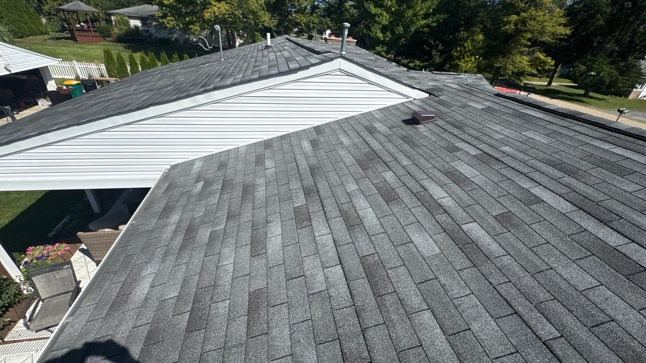 Roof Replacement using Owens Corning Slatestone Gray by 180 Contractors