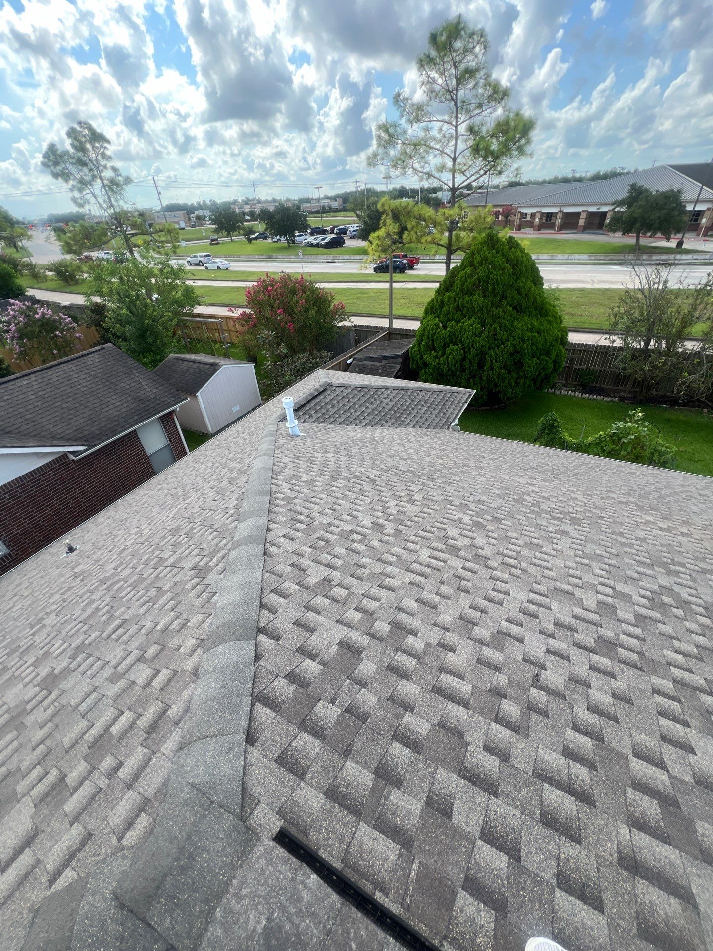 Residential Roof Replacement using GAF HDZ - Weathered Wood by Elite Roofing LLC