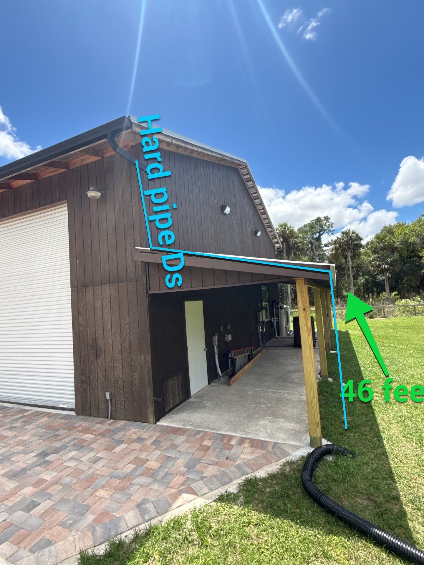 Black K-Style Seamless Gutters in Fort Myers FL by Gutter Professors