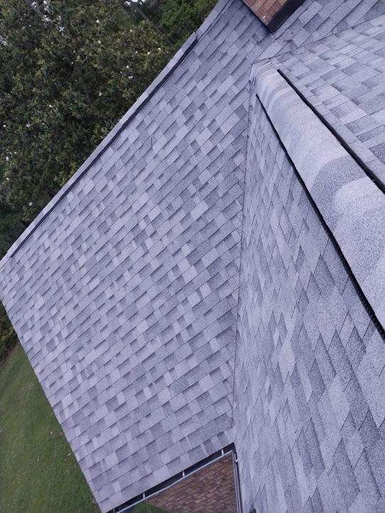Residential Roofing Installation using 50 mil PVC by Hostetler Roofing