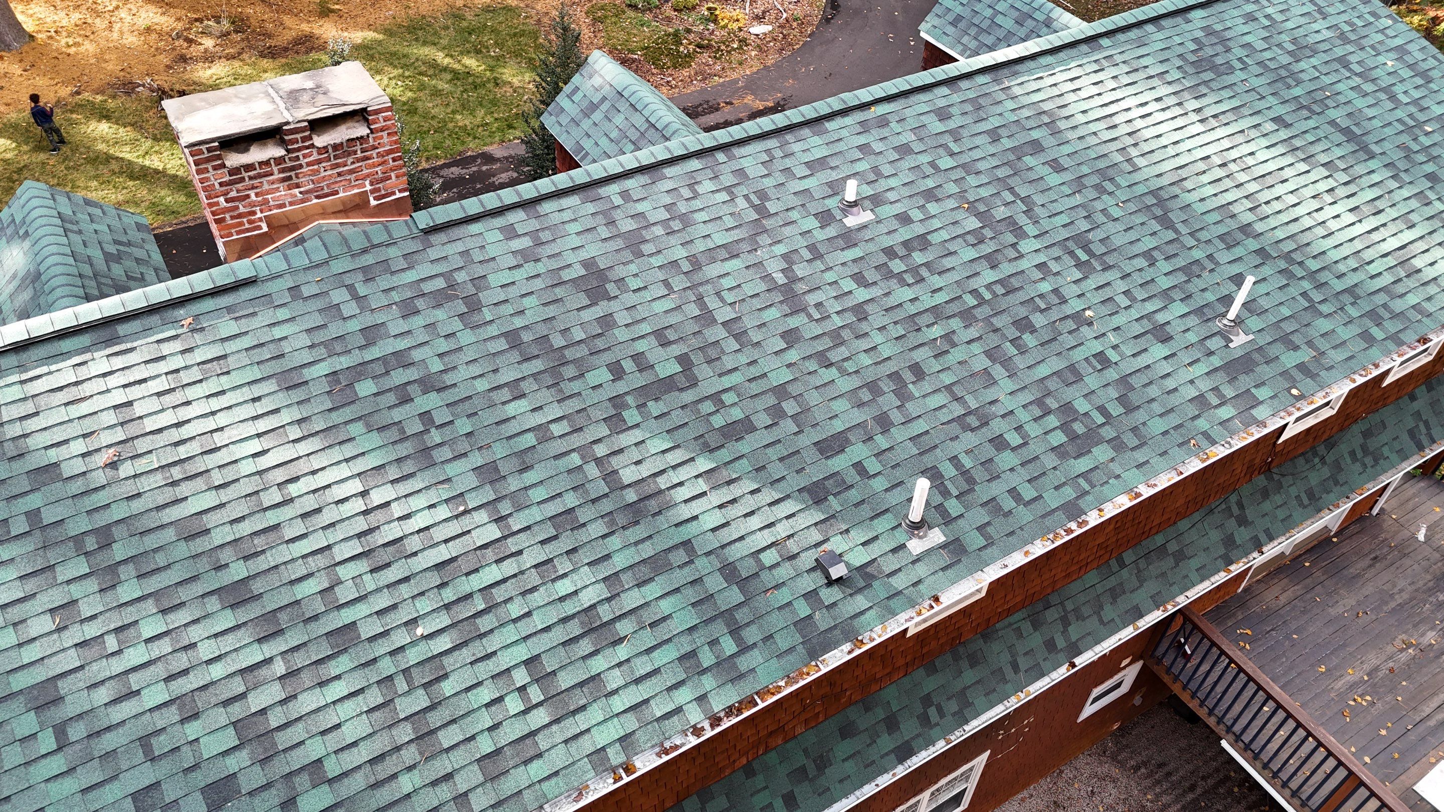 Owens Corning Duration : Chateau Green with Copper Accents in Avon, CT by Golden Shield Roofing