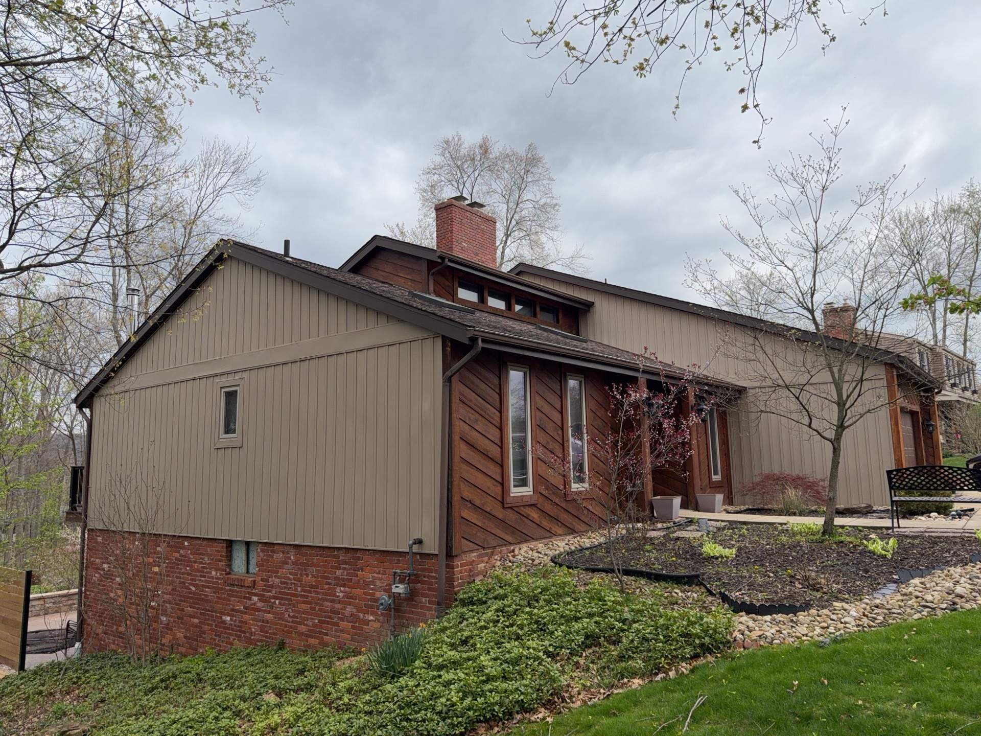 Home Siding Renovation Featuring James Hardie Monterey Taupe Siding by Ideal Siding Pittsburgh