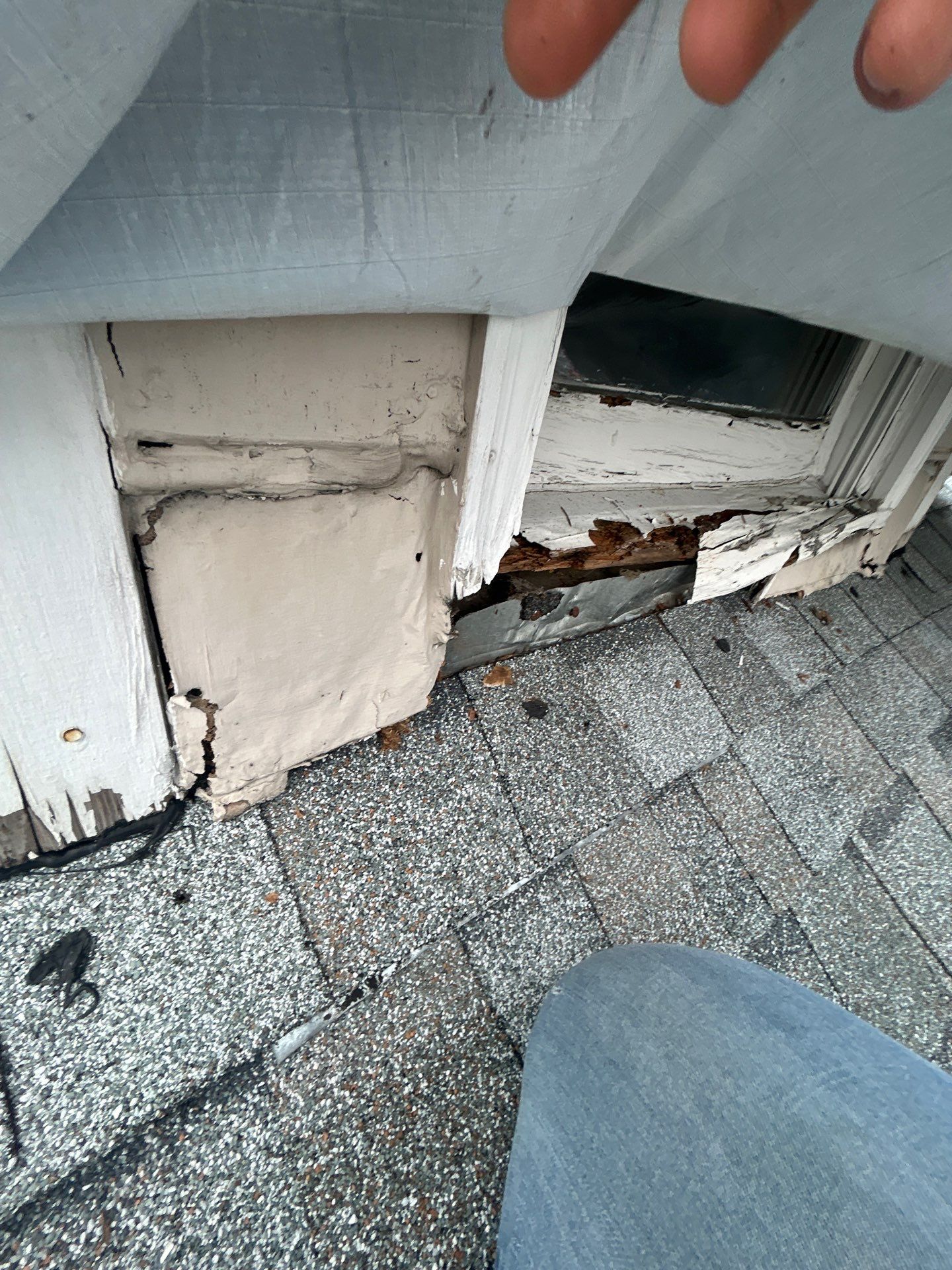 Exterior Damage using Inspection by Karcher Roofing & Construction