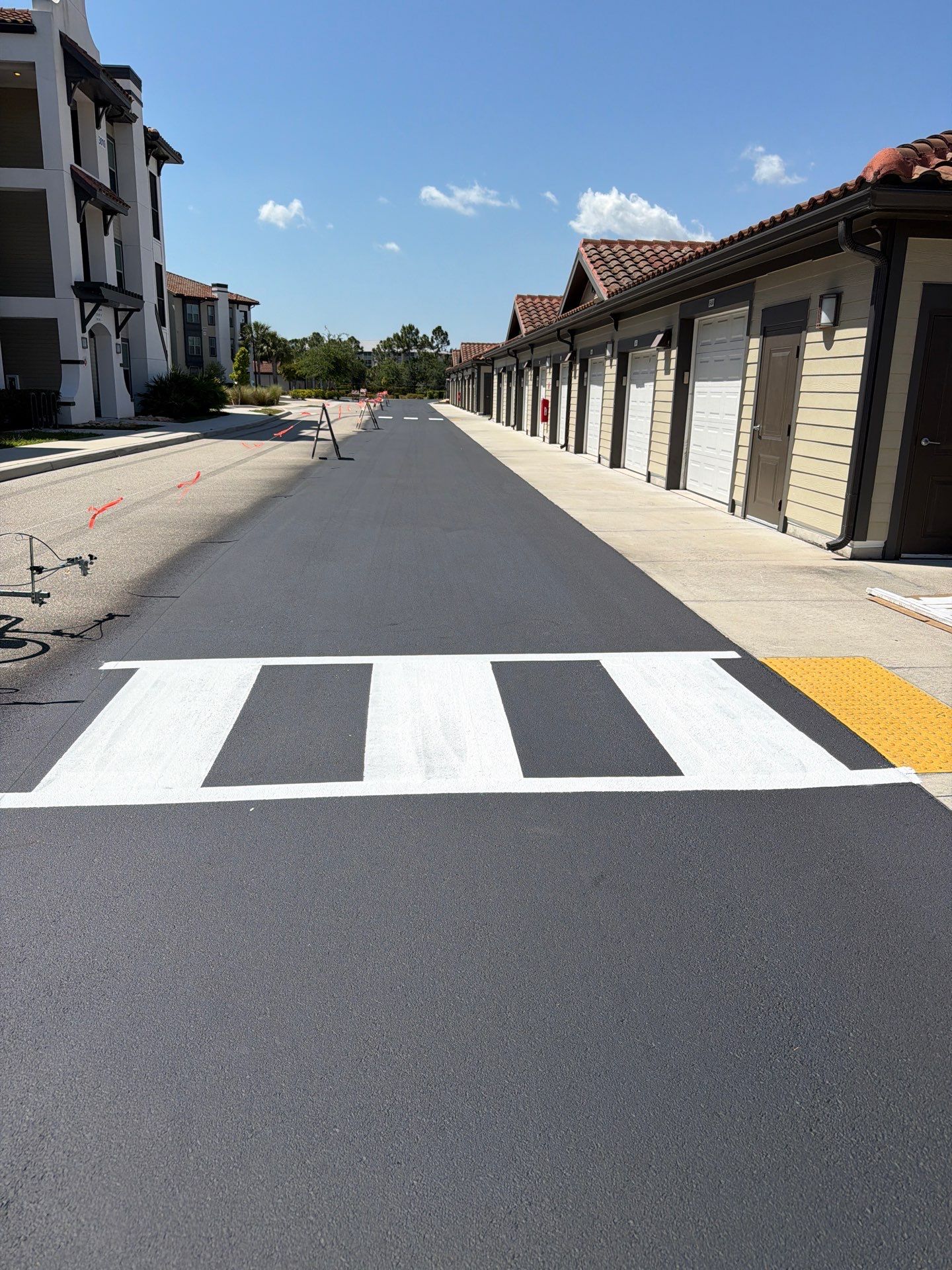 Line Striping - New Layout by Everline Coatings & Services - Southwest FL