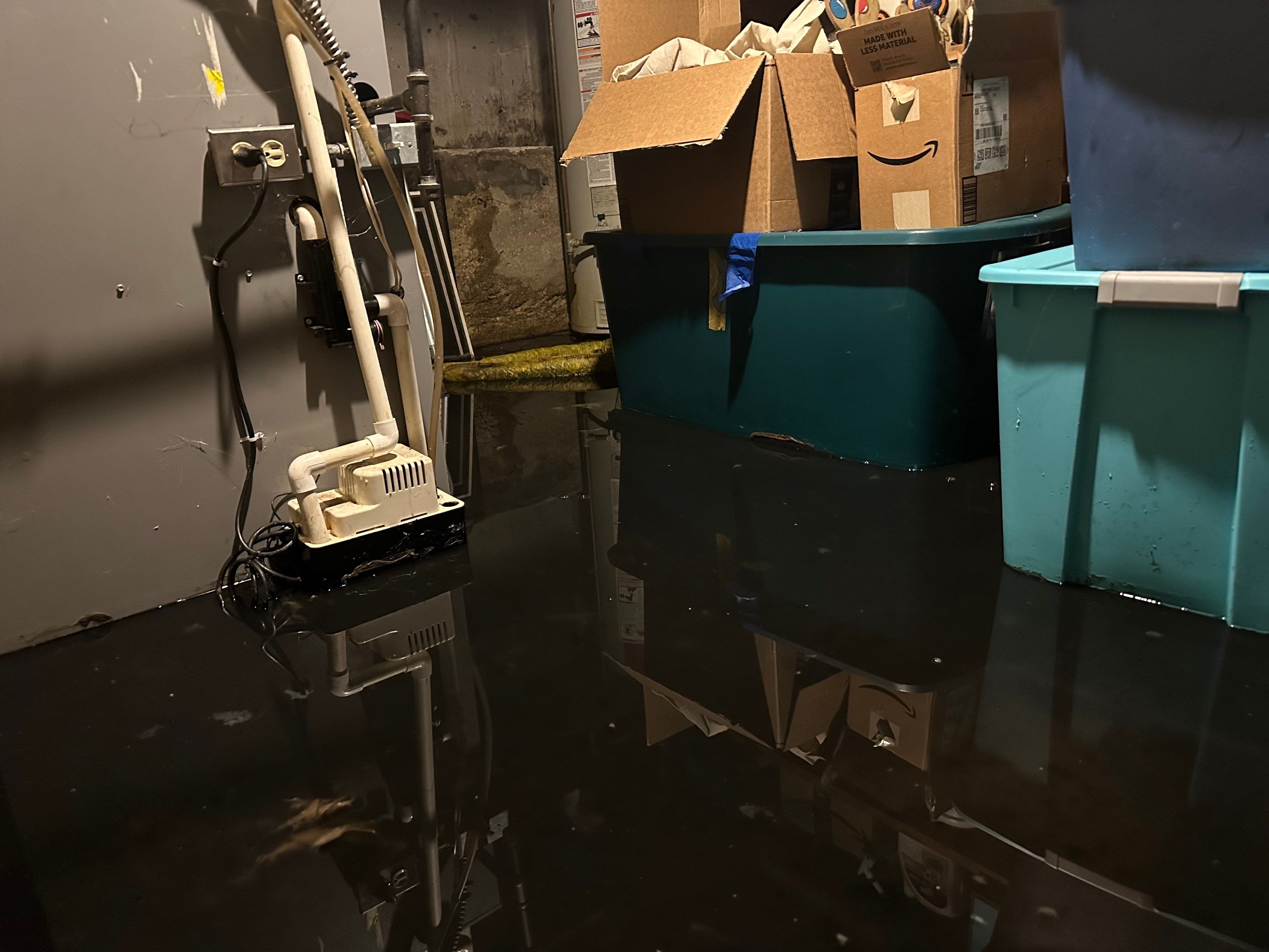 Original kitchen sink  wore a hole by BlueRed Restoration