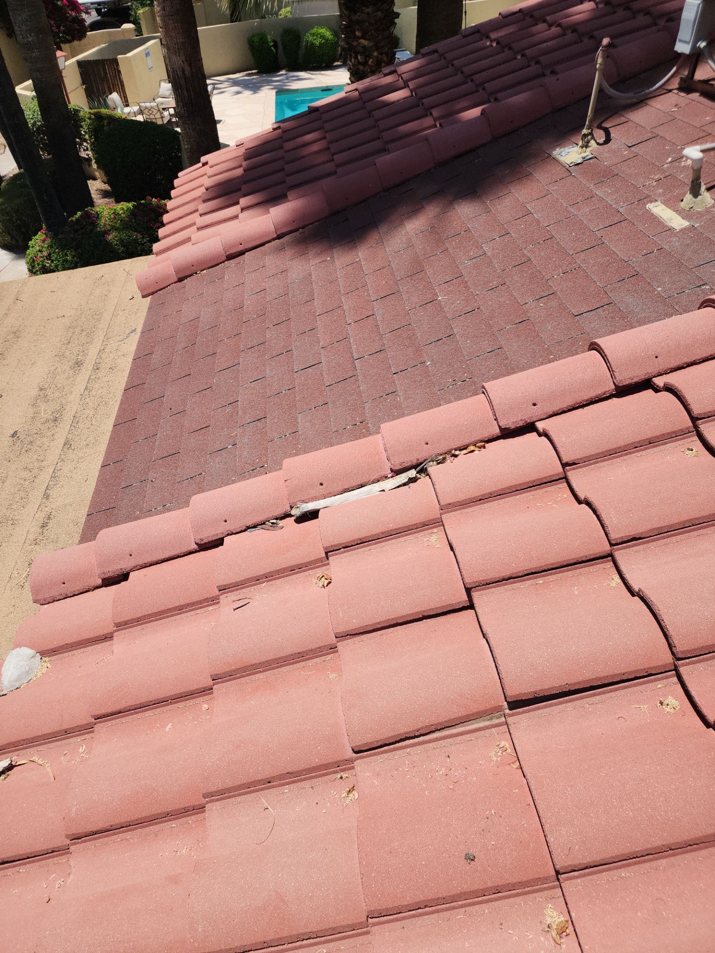 Spanish Red Concrete Tile by Reimagine Roofing