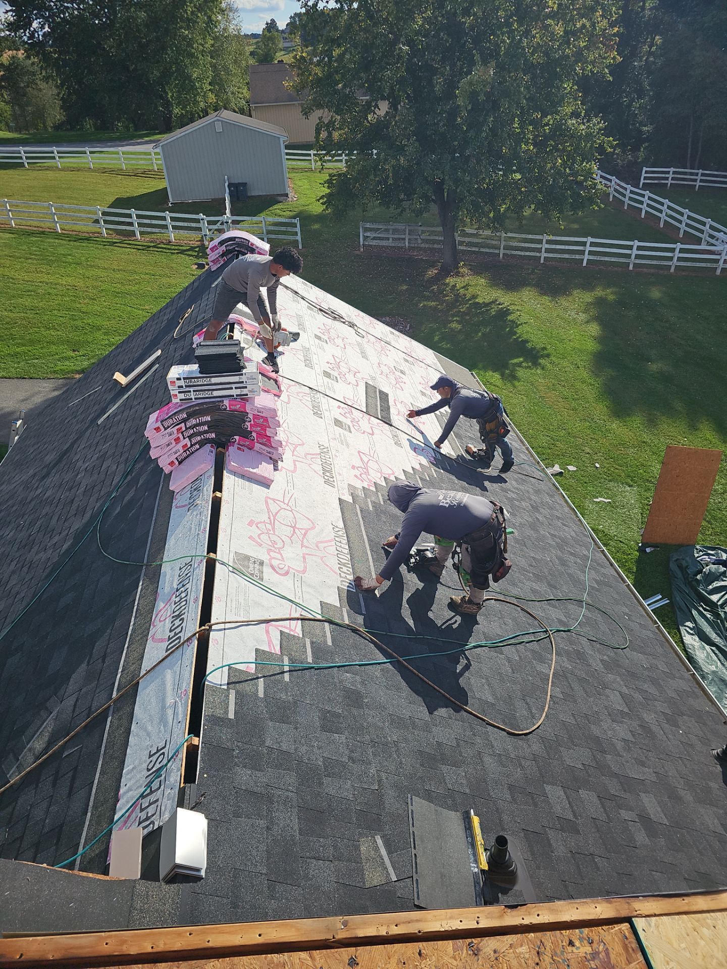 Full Roof and Chimney Restoration with Seamless Gutter Upgrade in Glen Rock, PA by Bealing Roofing & Exteriors