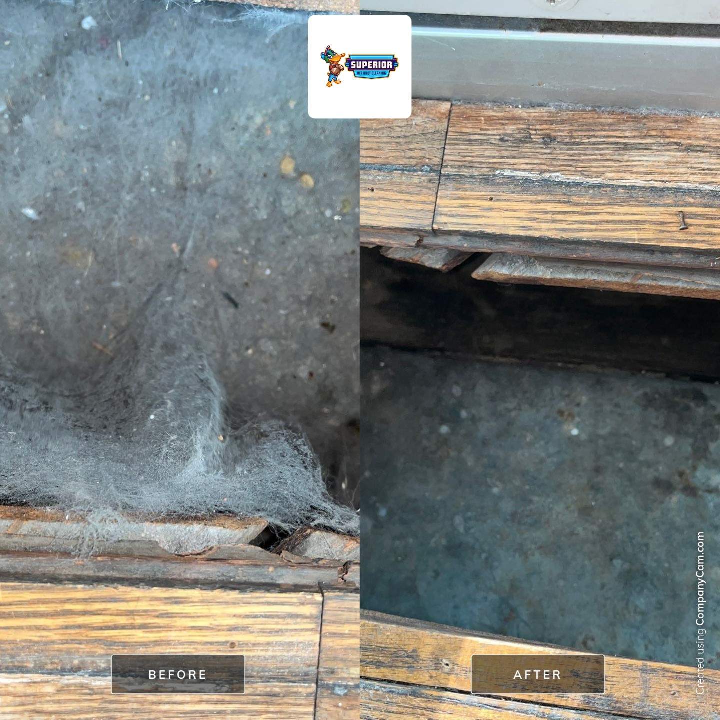 Air Duct Cleaning With a Vacuum Truck in New Castle, PA by Superior Air Duct Cleaning